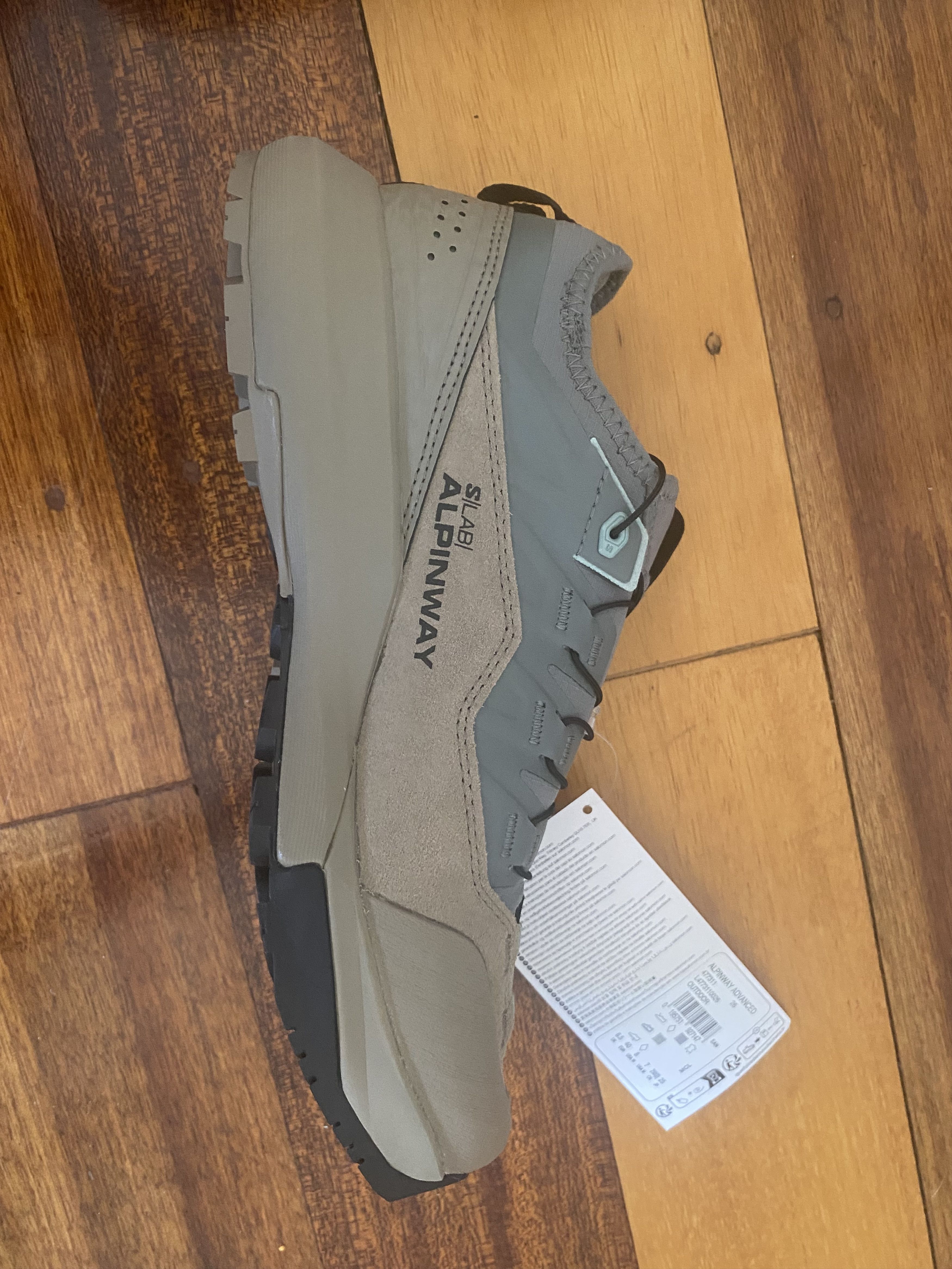 Salomon Alpingway Advanced - Sedona Sage/Fallen Rock-Blue Surf Size US 8 / IT 38 - 4 Thumbnail