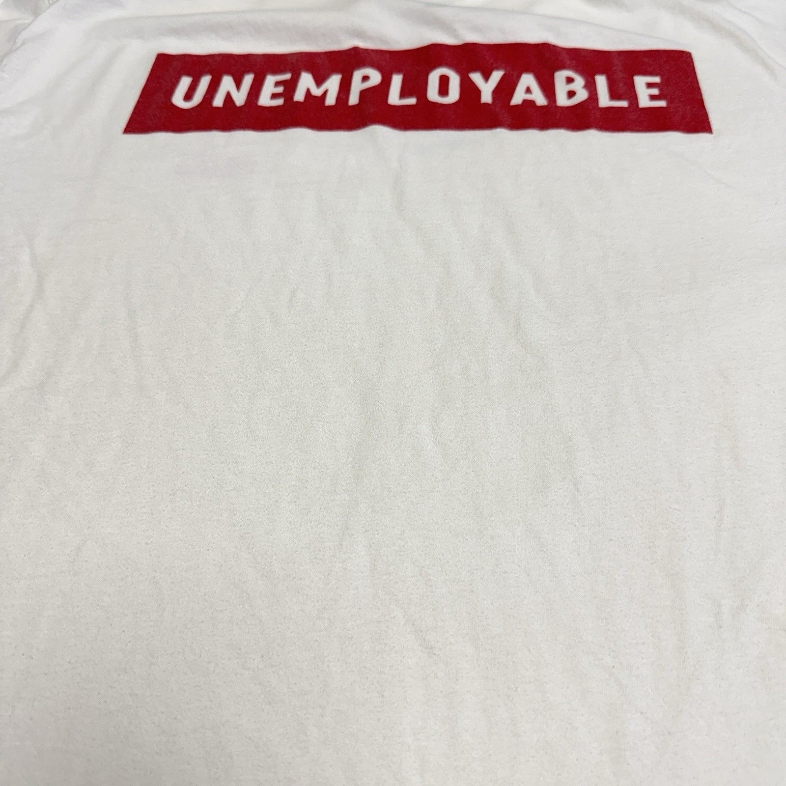Globe Globe Skateboards Unemployable T Shirt Mens XL White Size US XL / EU 56 / 4 - 9 Thumbnail