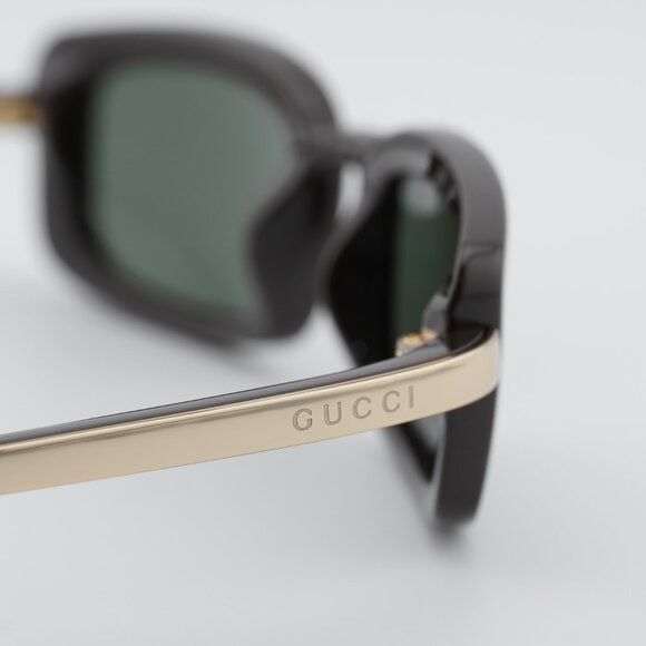 Gucci Gucci GG1943S 003 Sunglasses Shiny Metallic Brown Square Size ONE SIZE - 5 Thumbnail