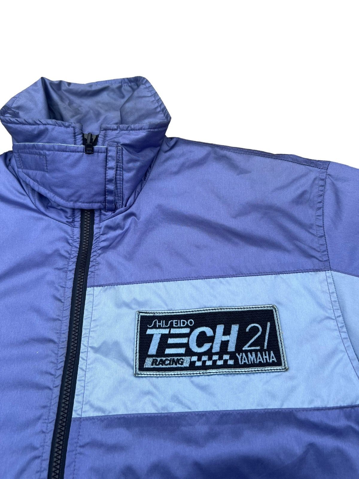 Vintage VTG 90s Yamaha Shiseido Racing Tech 21 Riding Wear Jacket Size US L / EU 52-54 / 3 - 4 Thumbnail