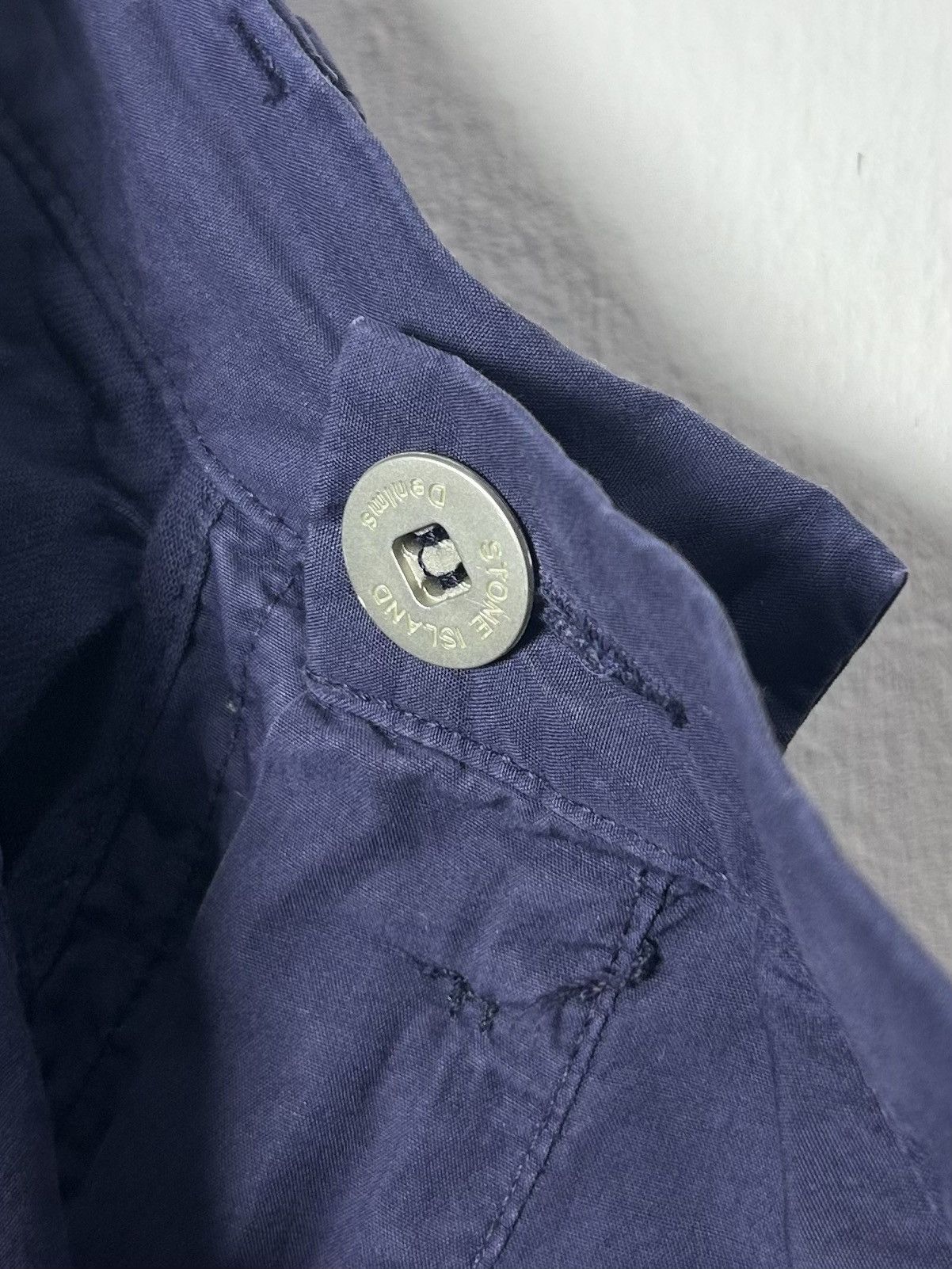 Stone Island Stone Island Denims Technical Cargo Pants Size US 32 / EU 48 - 13 Thumbnail