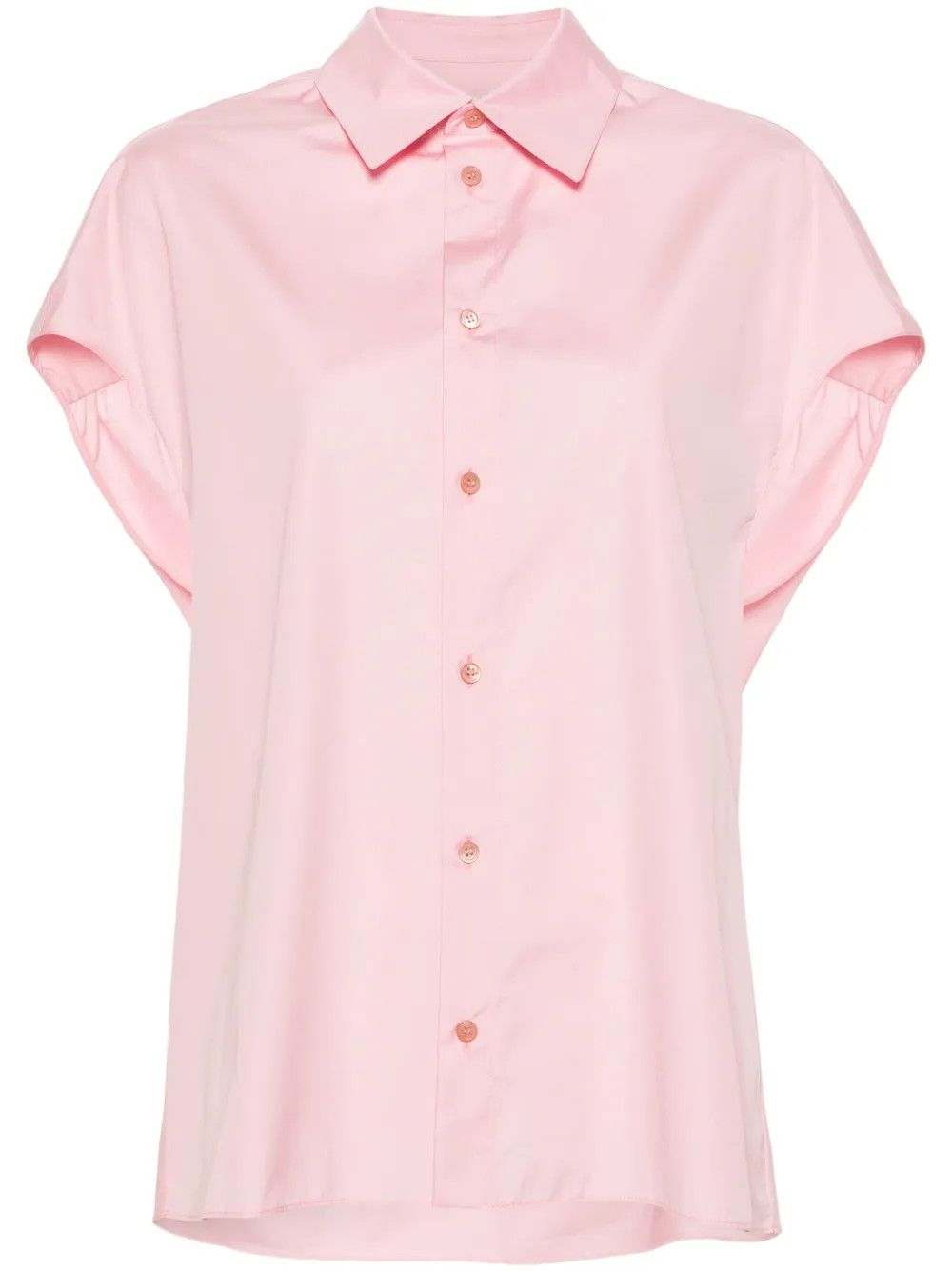 Marni o1y1125 Solid Color Shirt in Pink Size L / US 10 / IT 46 - 1 Thumbnail