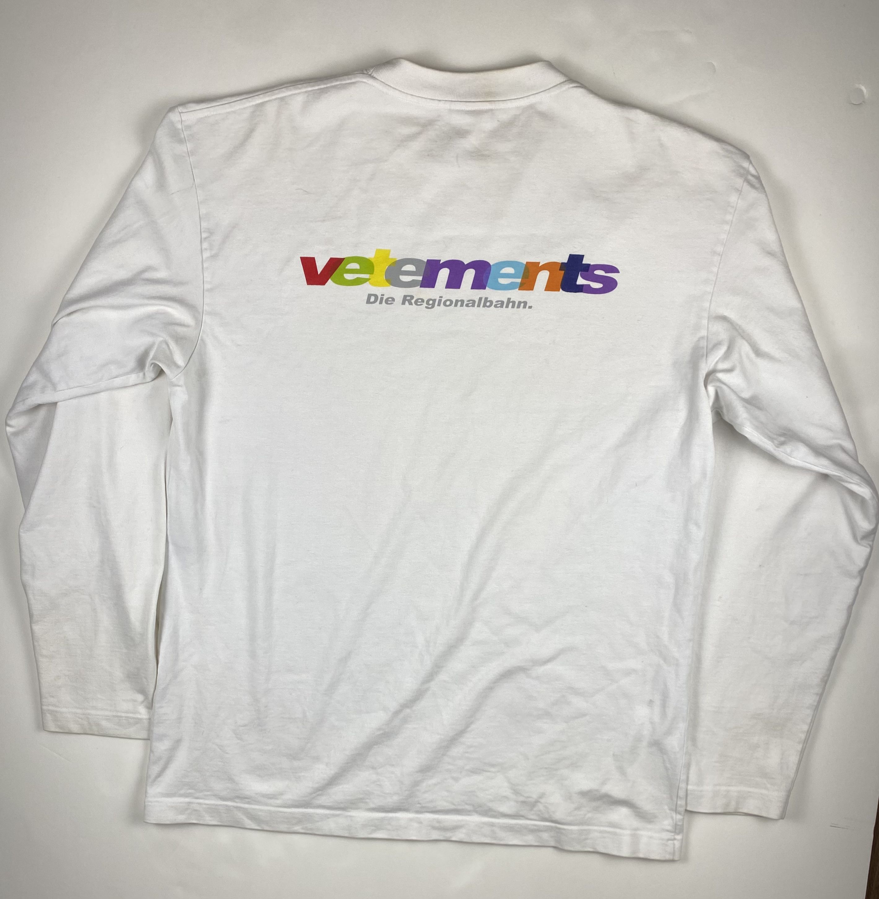 Vetements Vetements Die Regionalbahn Crewneck Size US S / EU 44-46 / 1 - 2 Thumbnail