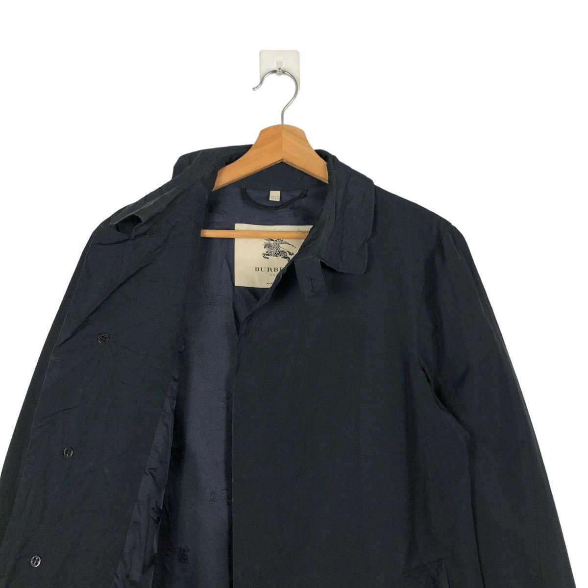 Burberry 🔥VINTAGE BURBERRY LONDON MADE IN ENGLAND LONG JACKET Size US S / EU 44-46 / 1 - 10 Thumbnail
