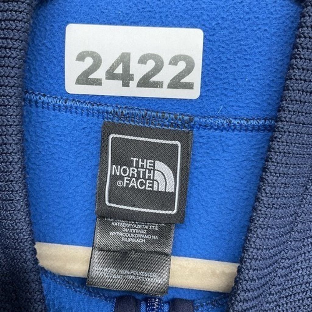 The North Face The North Face Blue Ribbed Thick Knit Full Zip Jacket Men XL Size US XL / EU 56 / 4 - 2 Thumbnail