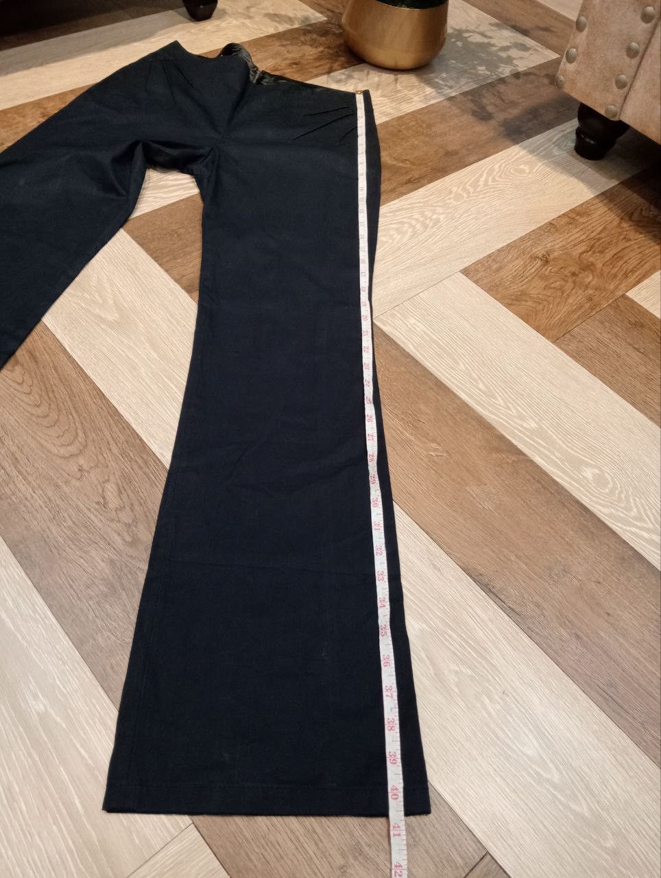 Miu Miu LUXURY MIU MIU FLARED COTTON PANTS Size 27" / US 4 / IT 40 - 17 Thumbnail