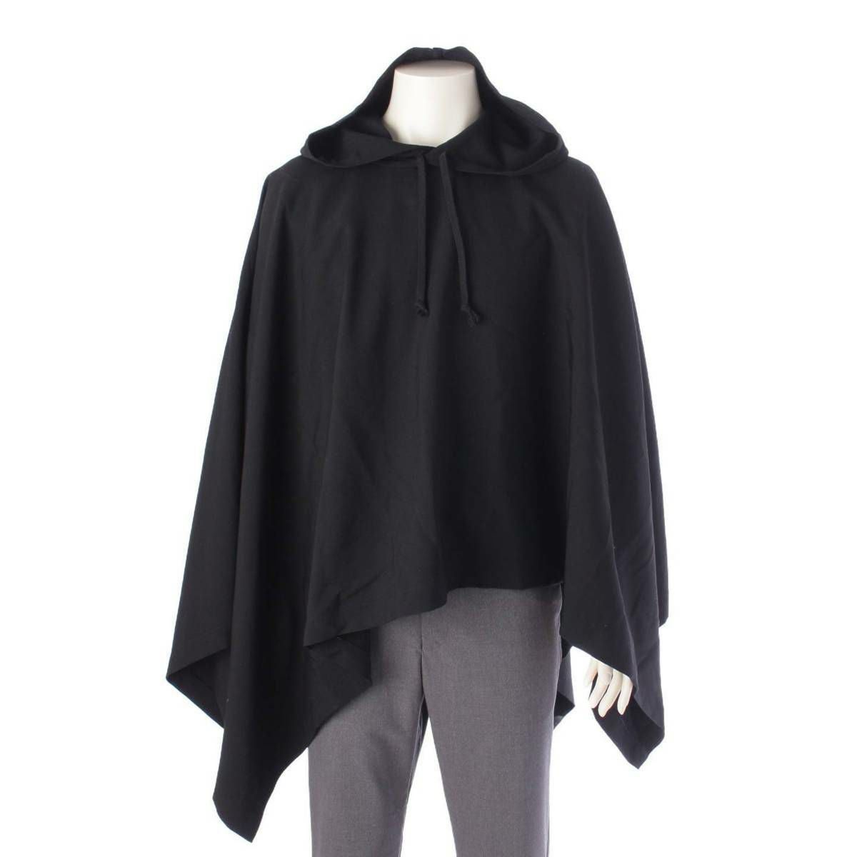 Comme des Garcons Homme Plus COMME des GARCONS HOMME DEUX - Wool Poncho Cape Sweater Size US L / EU 52-54 / 3 - 1 Thumbnail