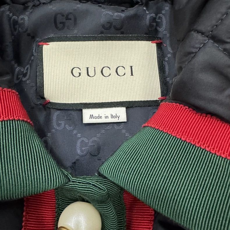 Gucci GucciClassic red, black and green color matching button dou Size XS / US 0-2 / IT 36-38 - 4 Thumbnail