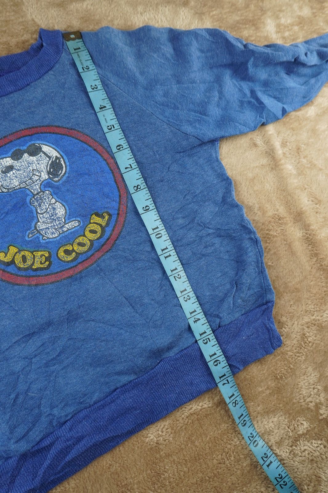 Peanuts Vintage Gearing Up Peanuts Snoopy JOE COOL Sweater Kids Med Size US XS / EU 42 / 0 - 8 Thumbnail