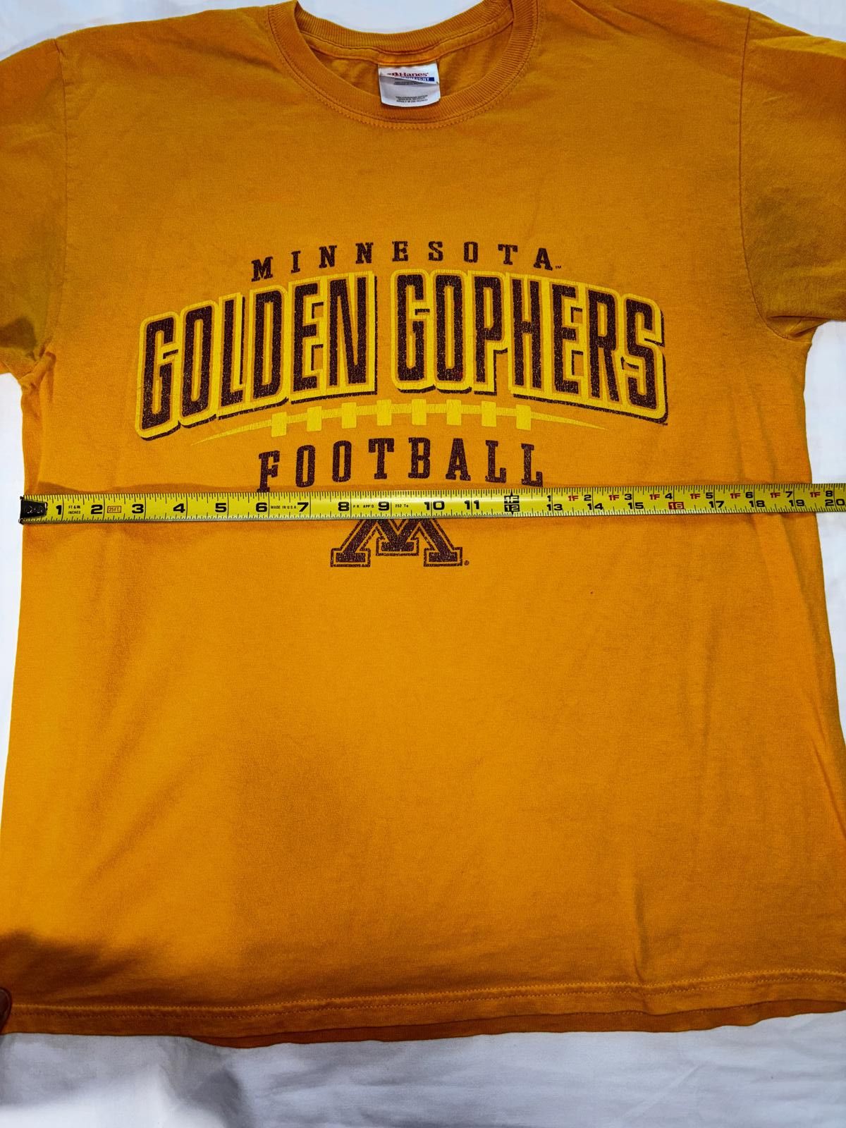 Hanes Minnesota Golden Gophers Football Tee Size M / US 6-8 / IT 42-44 - 7 Thumbnail