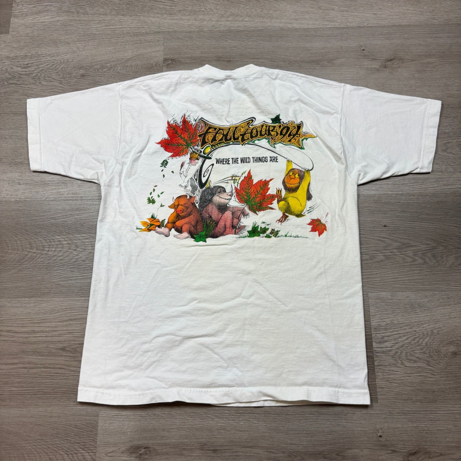 Band Tees × Vintage 90s Grateful Dead Where the Wild Things Are Tour 94 XL Size US XL / EU 56 / 4 - 3 Thumbnail
