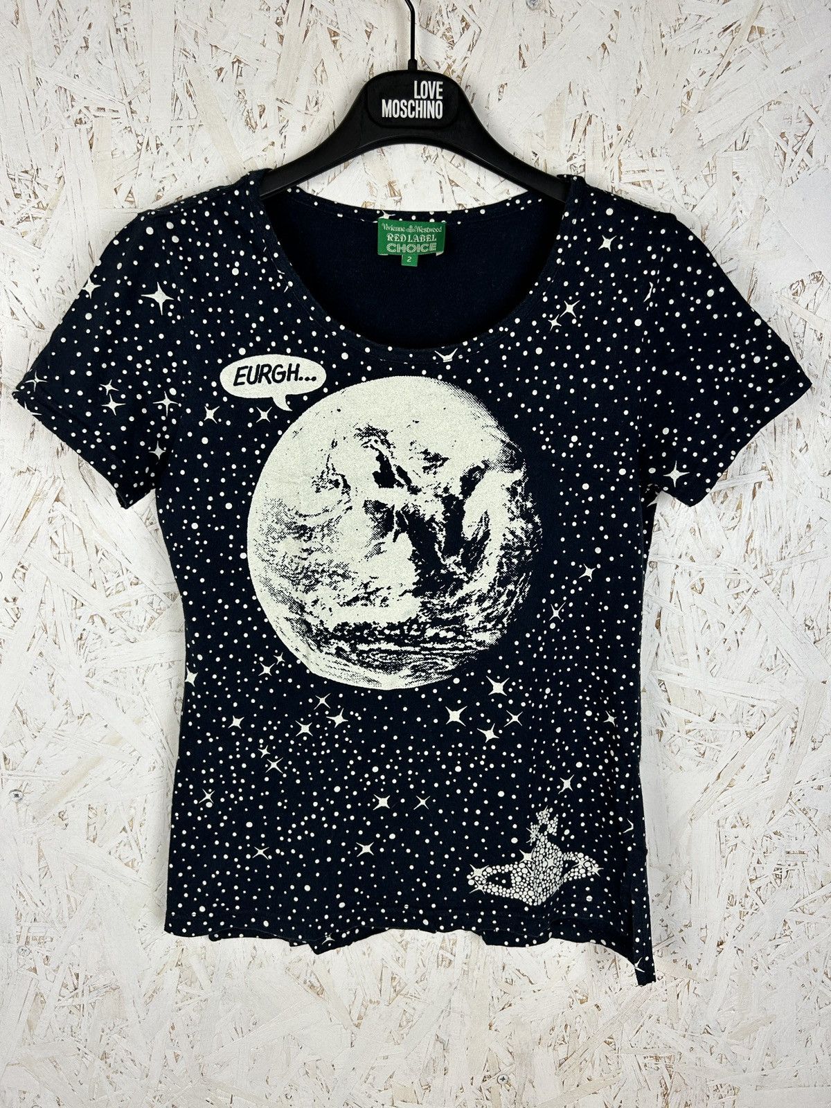 Vivienne Westwood Vivienne Westwood Red Label Galaxy Planet Earth Eurgh Tee 2 Size S / US 4 / IT 40 - 1 Thumbnail