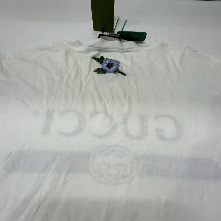 Gucci Gucci Logo Print Short Sleeve T-Shirt-2507 Size M / US 6-8 / IT 42-44 - 5 Thumbnail