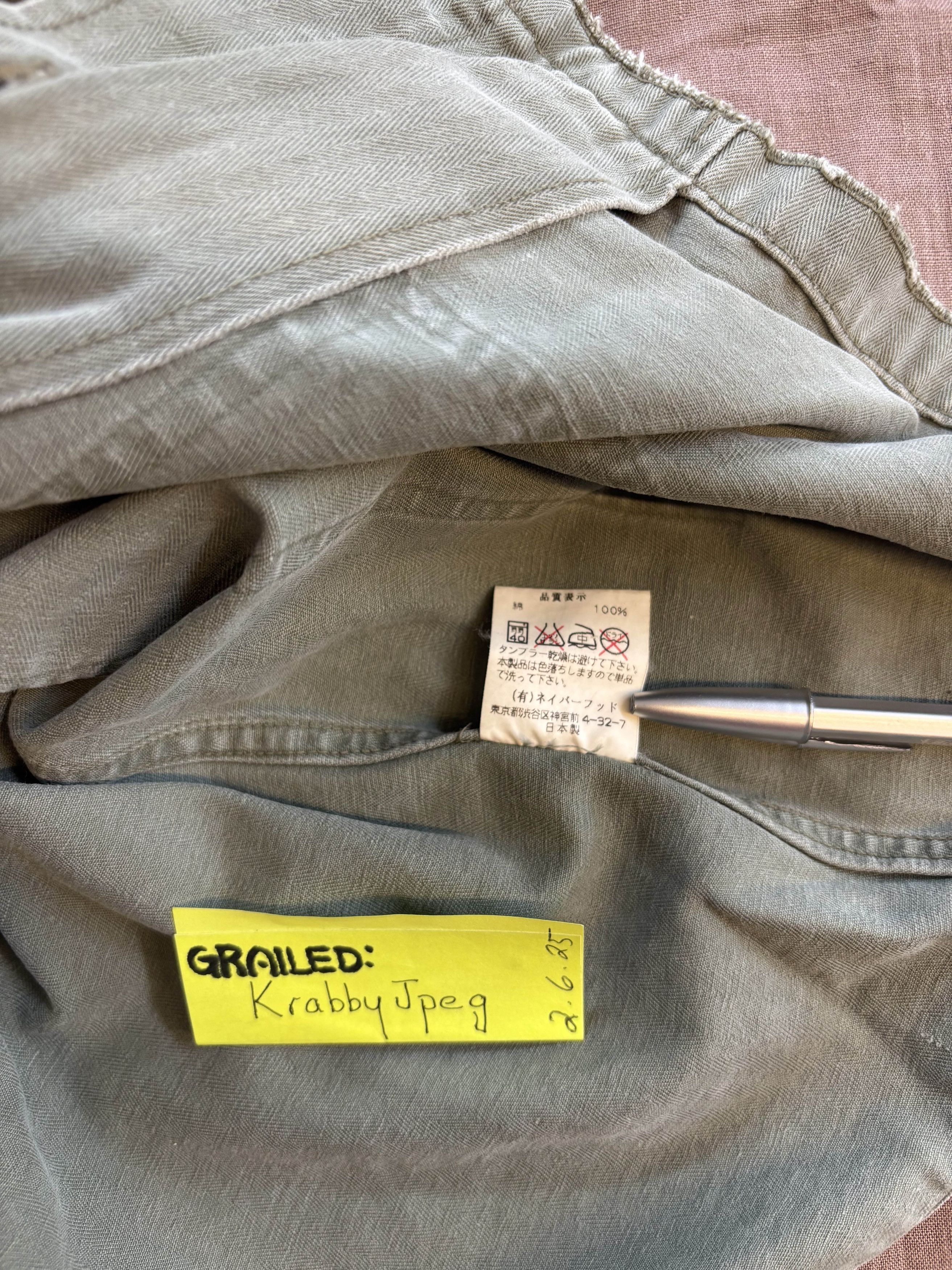 Wtaps DEADSTOCK WTAPS TSDT-MIL07 MIL-SPEC BUTTONDOWN Size US M / EU 48-50 / 2 - 7 Thumbnail