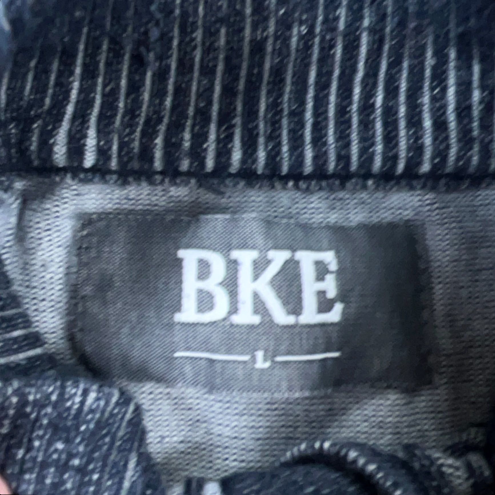 BKE BKE Sweater Men L Black Gray Mock Neck Zip Heavy Knit Henley Casual Classic Size US L / EU 52-54 / 3 - 3 Thumbnail
