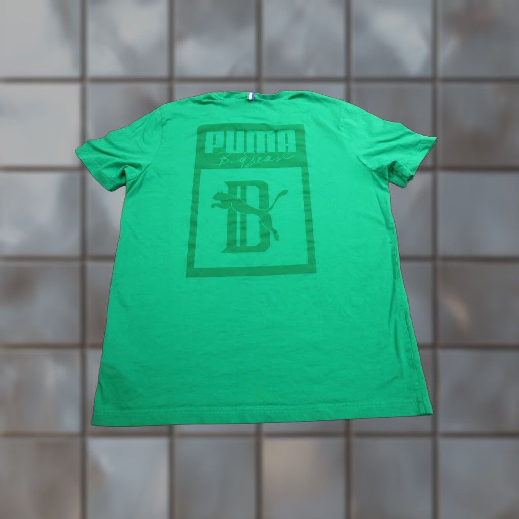 Puma PUMA Shirt Mens Medium Green Graphic Tee Big Sean Collaboration Streetwear 575919-83 Mens Size US M / EU 48-50 / 2 - 1 Thumbnail