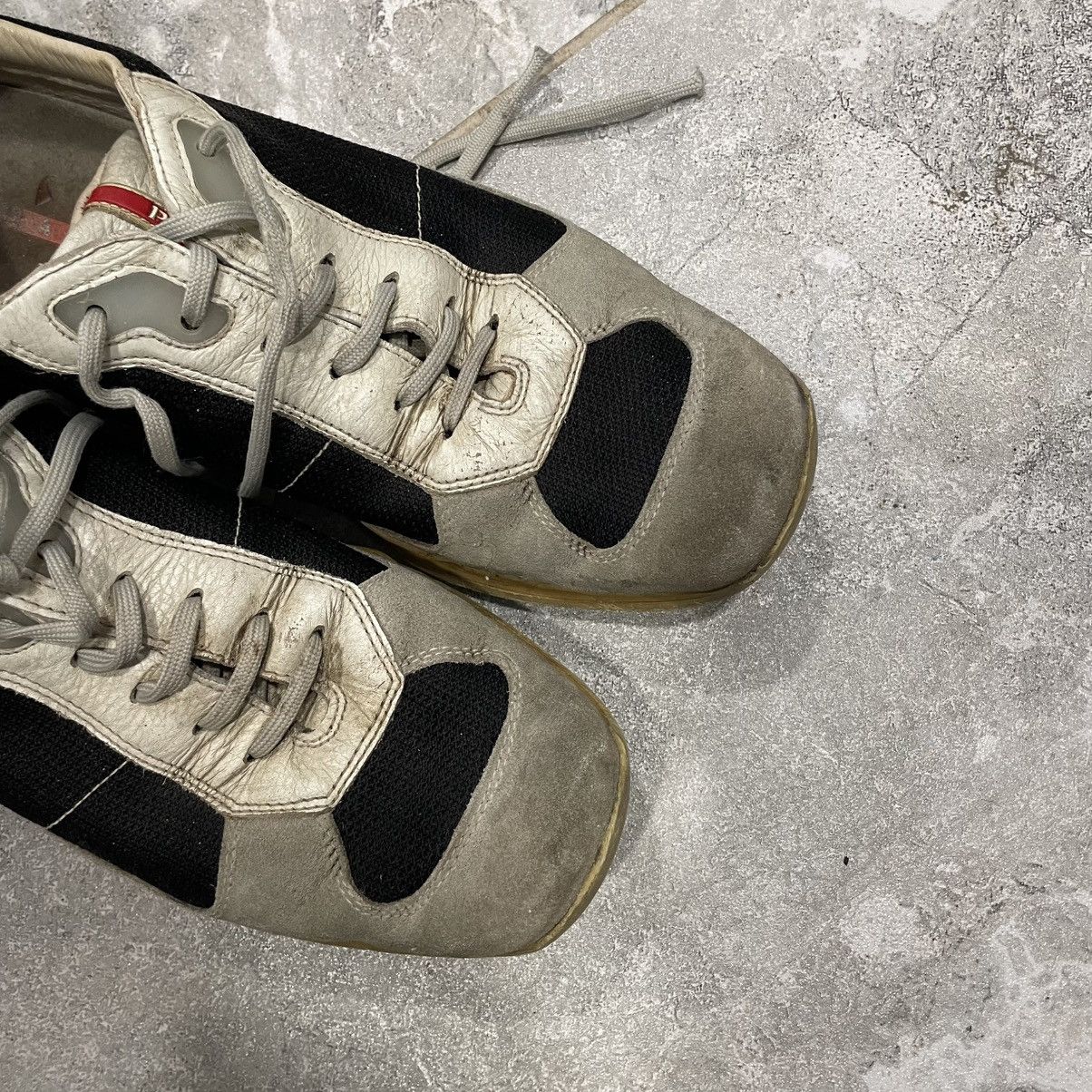 Prada Retro 1997 Prada America Cup sneakers shoes boots Luna Rossa Size US 10 / EU 43 - 4 Thumbnail