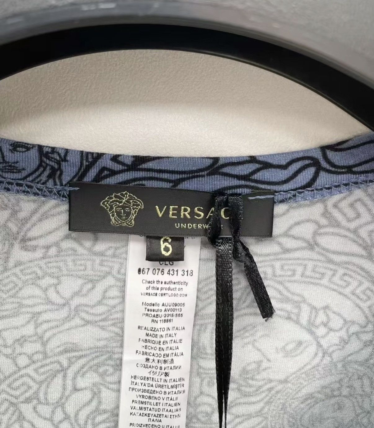 Versace VERSACE High Stretch Short Sleeve T-shirt J30 Size US M / EU 48-50 / 2 - 5 Thumbnail