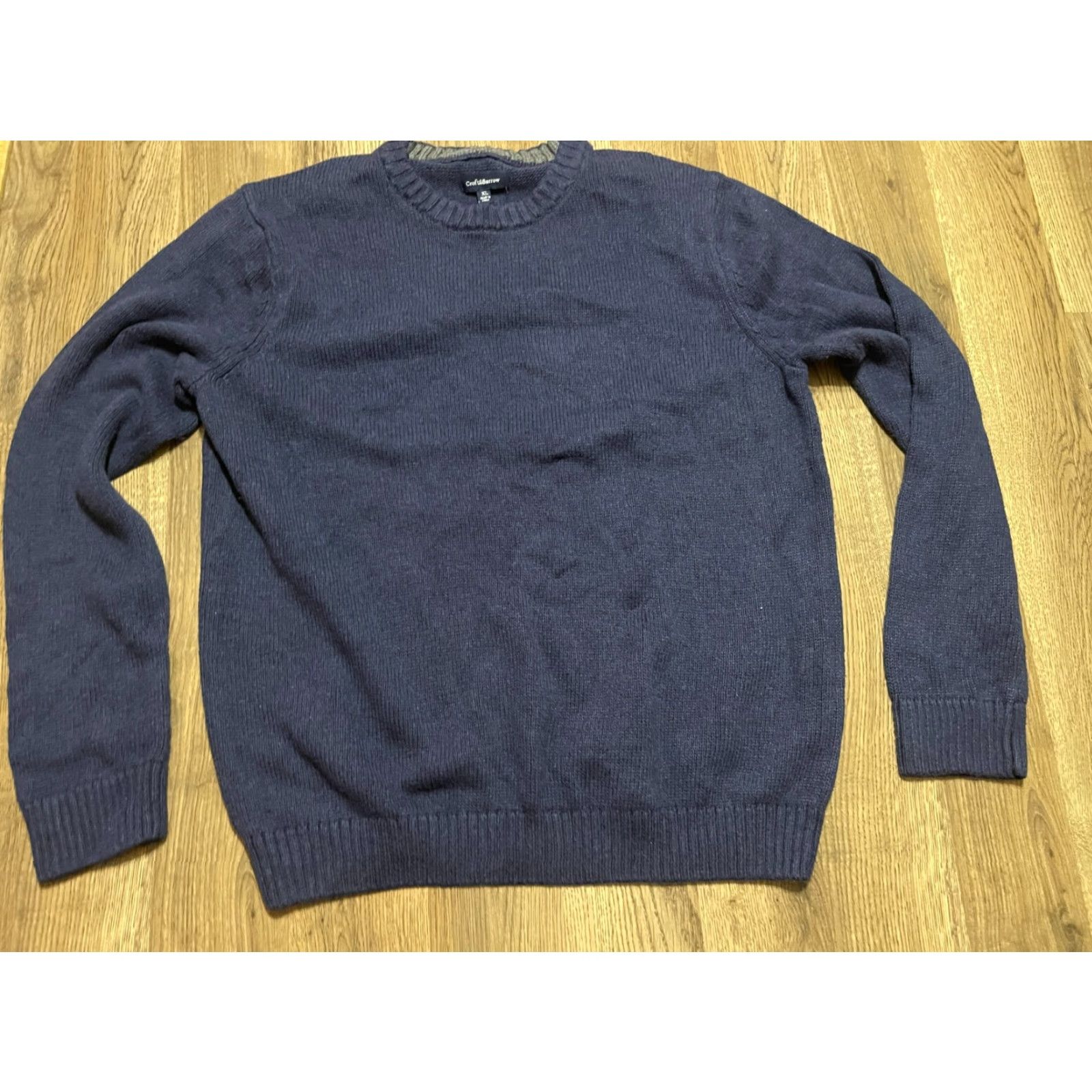 Croft & Barrow Croft & Barrow Sweater Mens Size Medium Blue Crew Neck Pullover Long Sleeve Casual Regular Knit 90s? Size US M / EU 48-50 / 2 - 2 Thumbnail