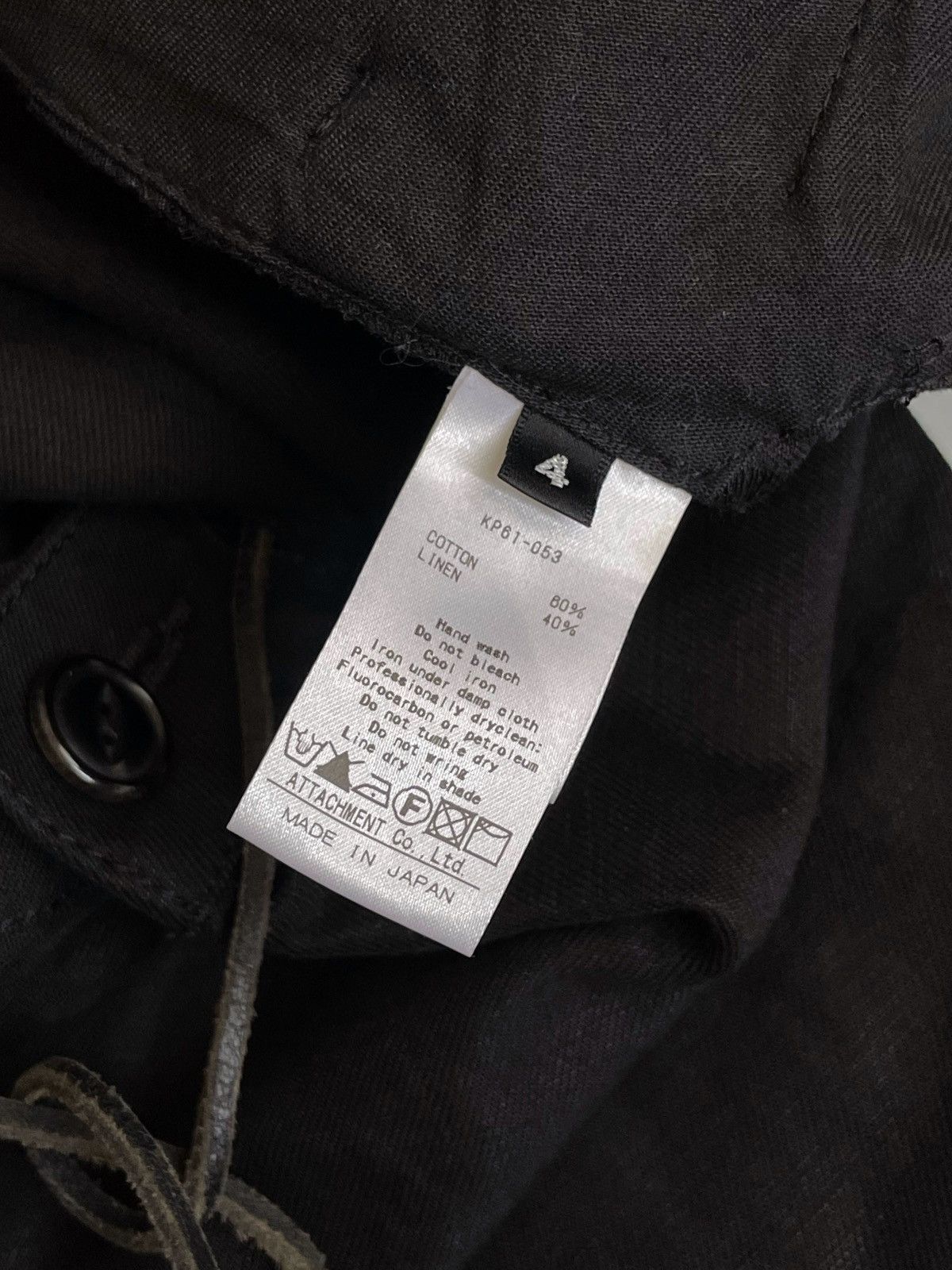 Attachment × Japanese Brand × Kazuyuki Kumagai Attachment Kazuyuki Kumagai Attachment Japanese pants Size US 32 / EU 48 - 11 Thumbnail