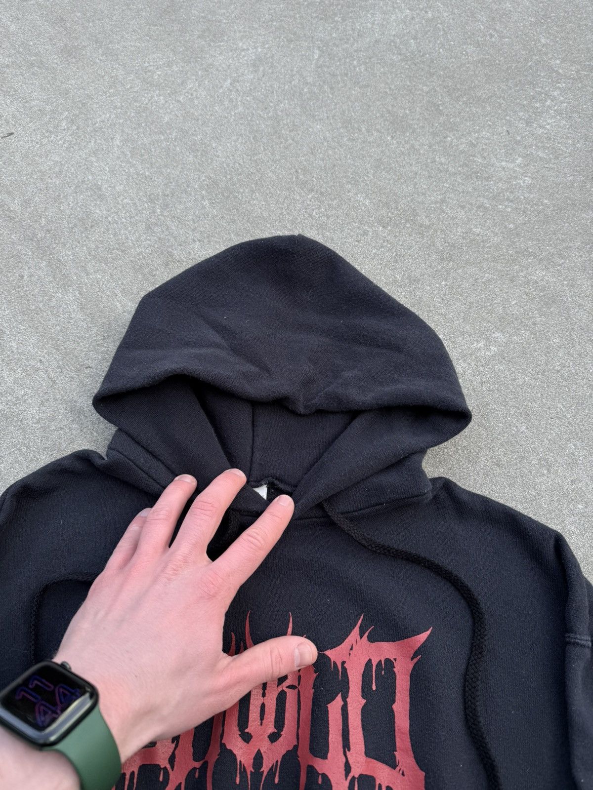 Other Vintage Y2K avant-garde streetwear hoodie Size US L / EU 52-54 / 3 - 6 Thumbnail