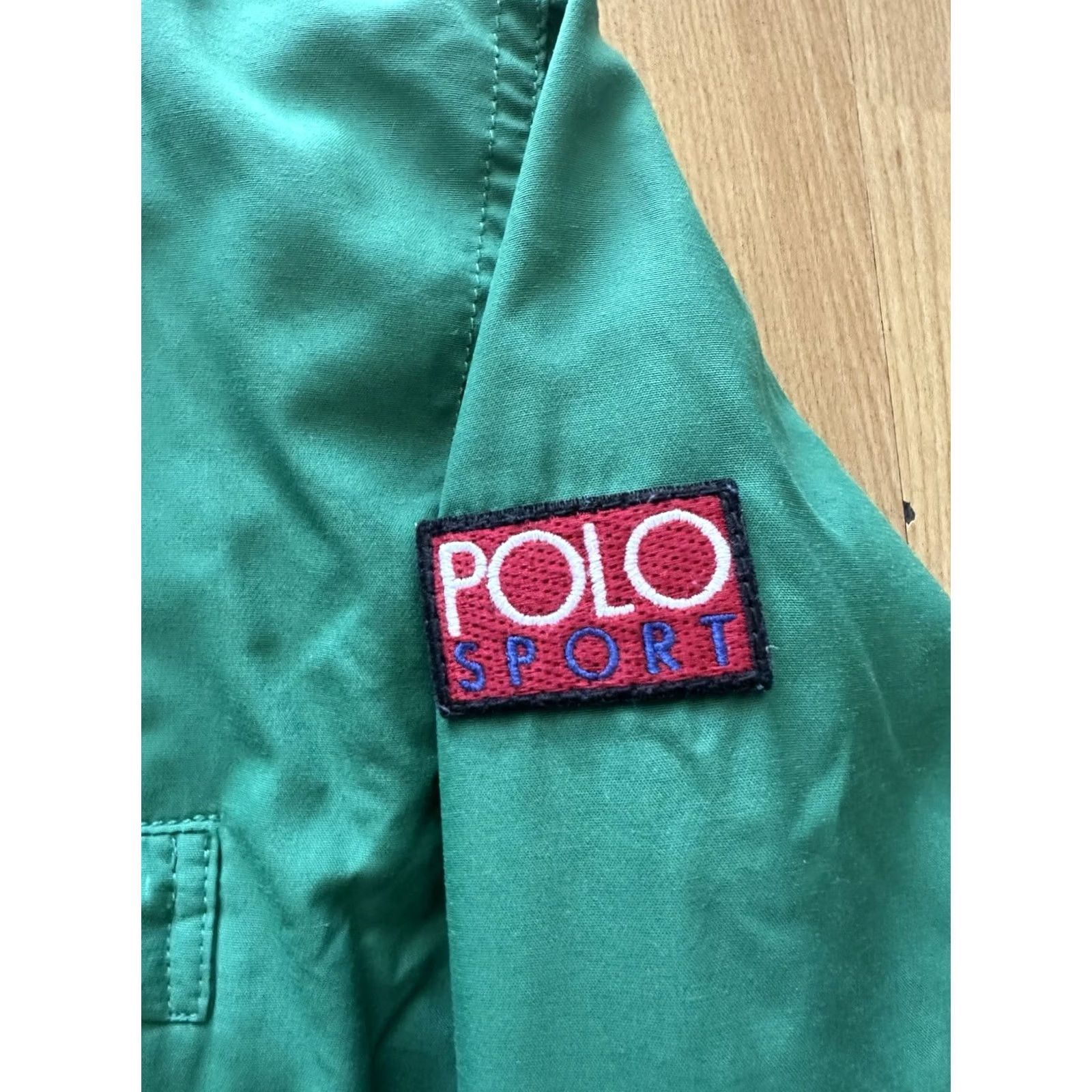 Polo Ralph Lauren VINTAGE Polo Ralph Lauren Jacket Bomber Nylon Fleece Lined HI-TECH Golf Green L Mens Size L Size US L / EU 52-54 / 3 - 2 Thumbnail