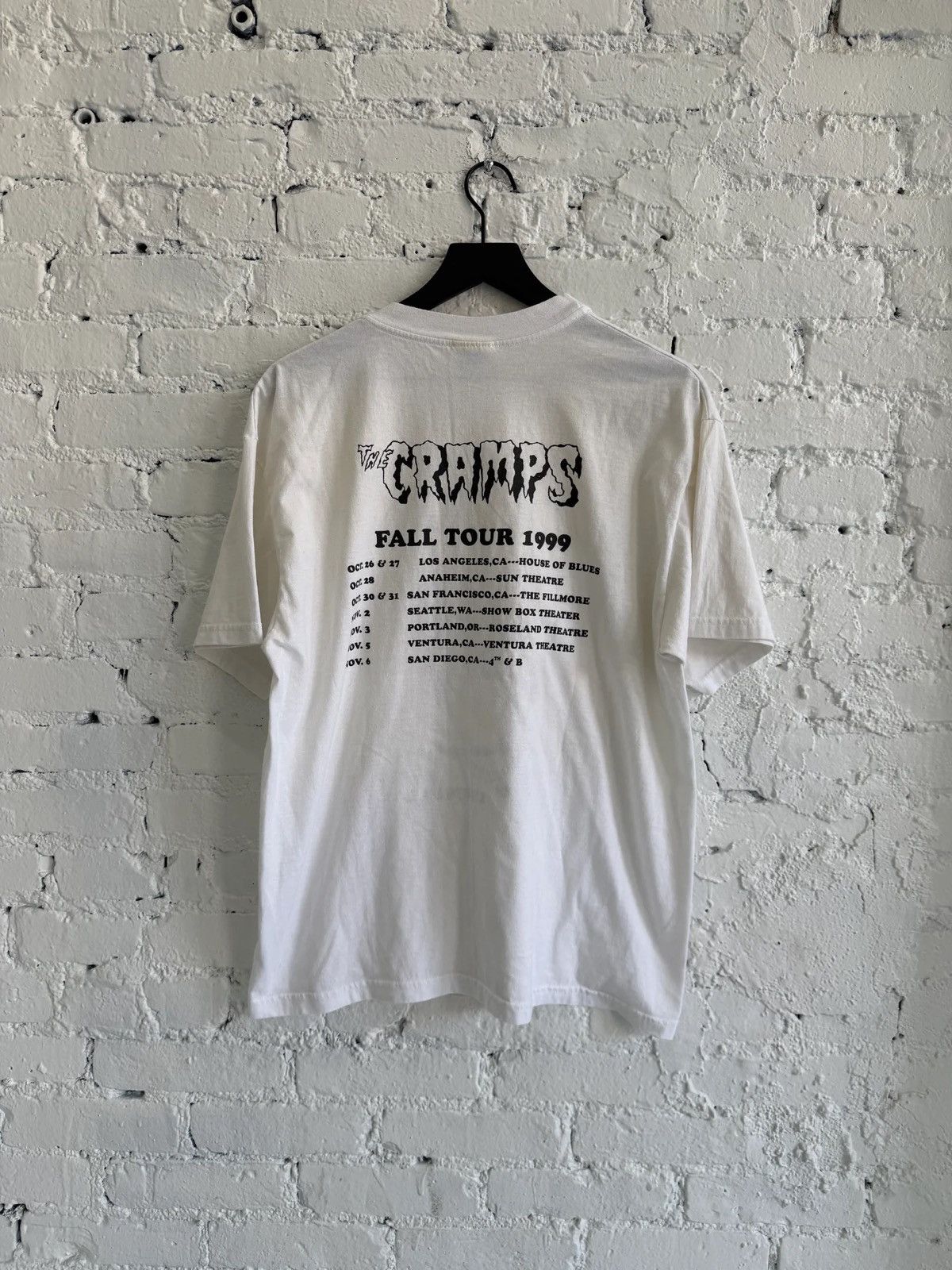 Vintage 1999 The Cramps Tour Tee Size US L / EU 52-54 / 3 - 1 Thumbnail