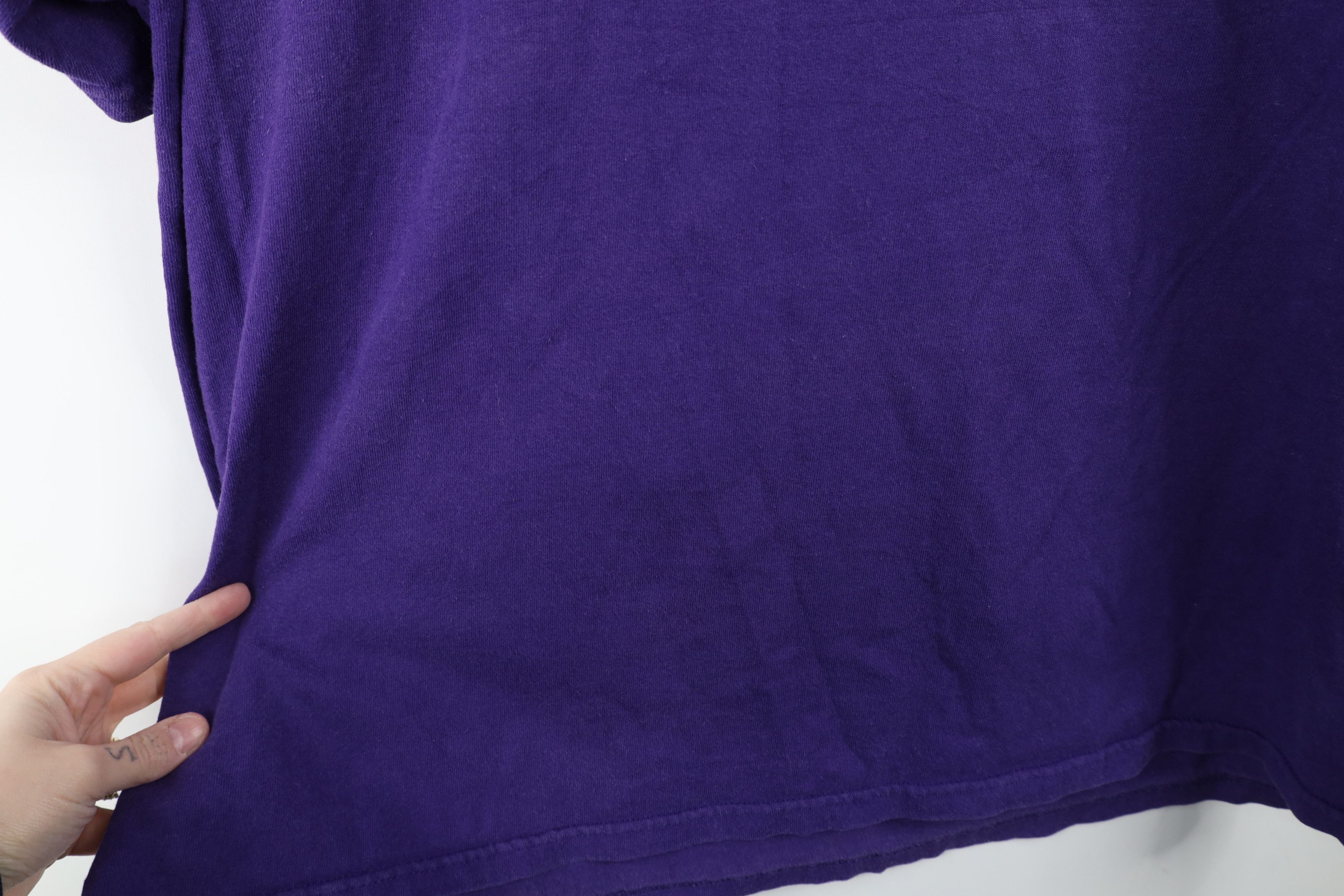 Vintage Vintage 90s Spell Kaytee Fiesta Pet Food T-Shirt Purple USA Size XL / US 12-14 / IT 48-50 - 11 Thumbnail