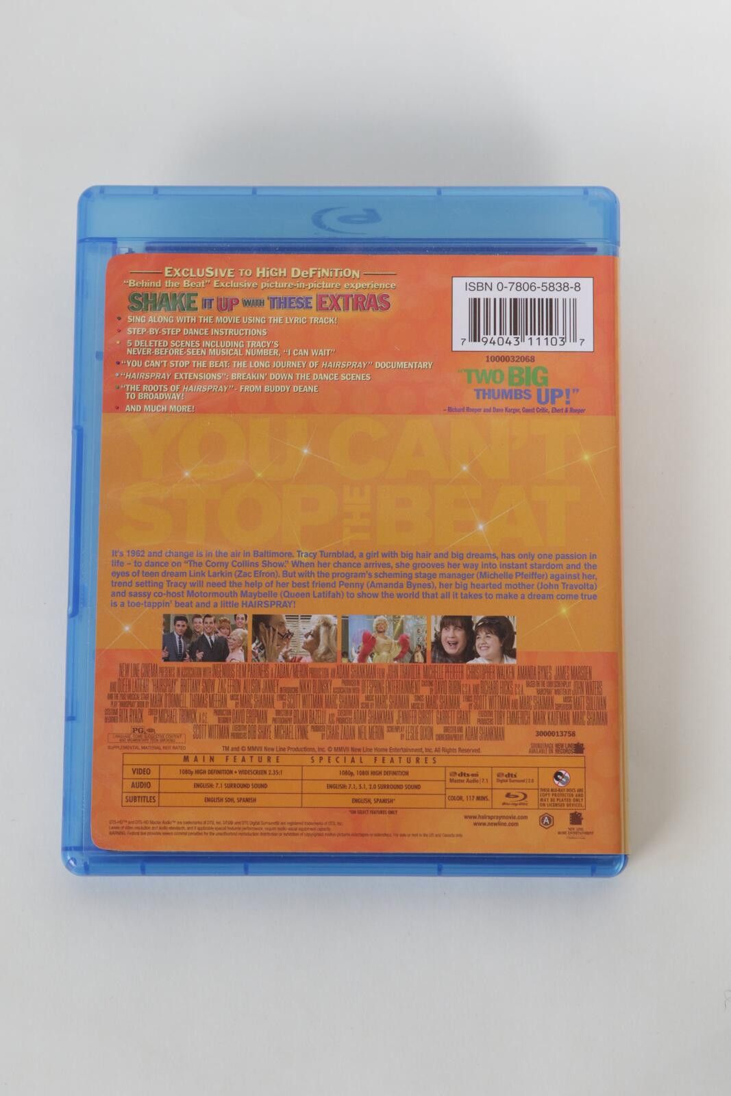 Other 2007' Blu-Ray Hairspary Shake & Shimmy Edition DVD Size ONE SIZE - 2 Thumbnail