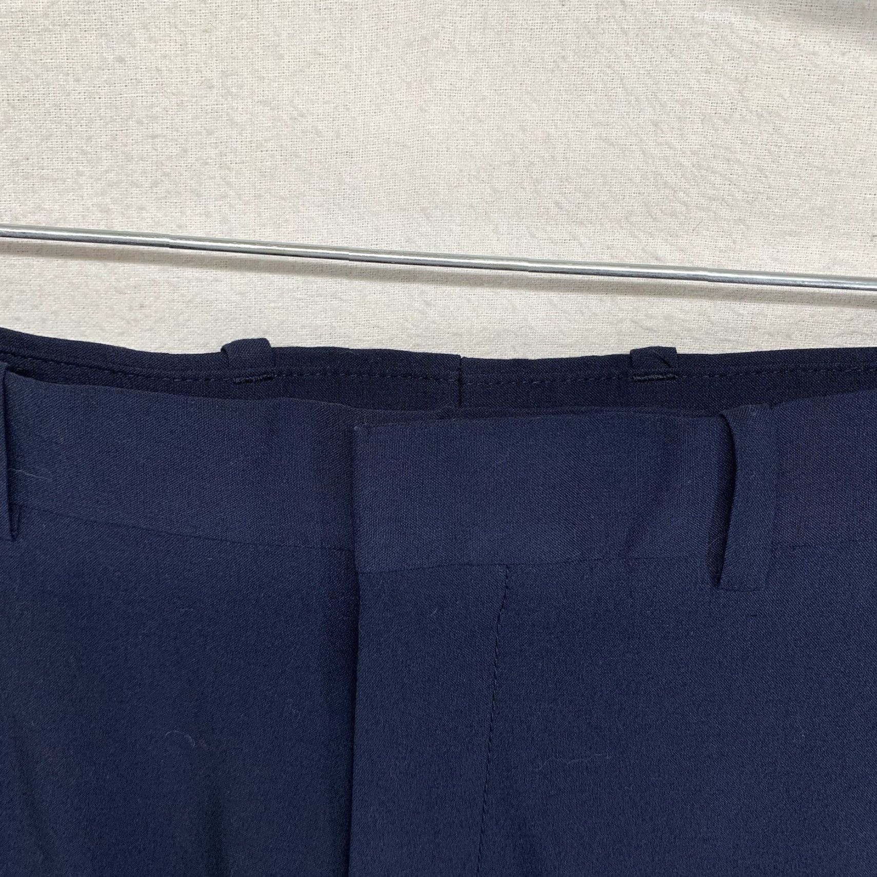 Perry Ellis Perry Ellis Mens Slim Fit Dress Pants - Flat Front, Stretch Knit, Size 36 x 32, Blue, Business Casual, Regular, Men Size US 32 / EU 48 - 7 Thumbnail