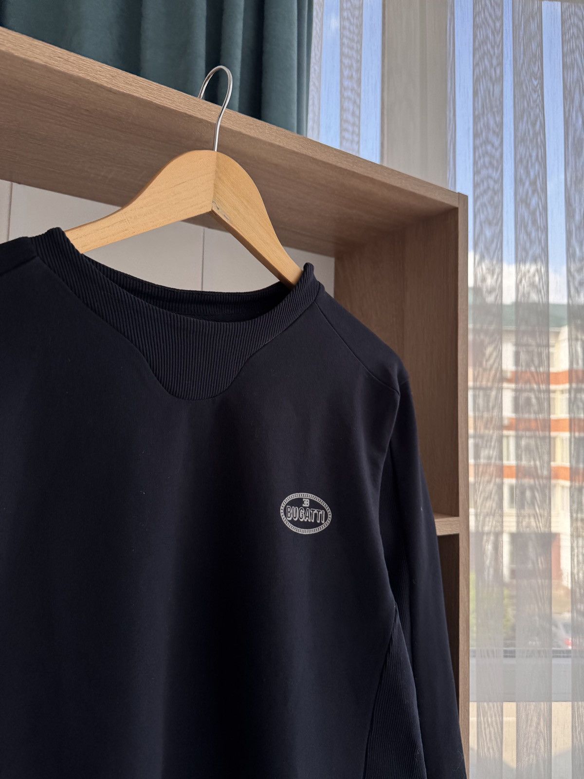 Formula 1 × Vintage Buggati 3B Veyron Racing Navy Logo Sweatshirt Size US M / EU 48-50 / 2 - 3 Thumbnail