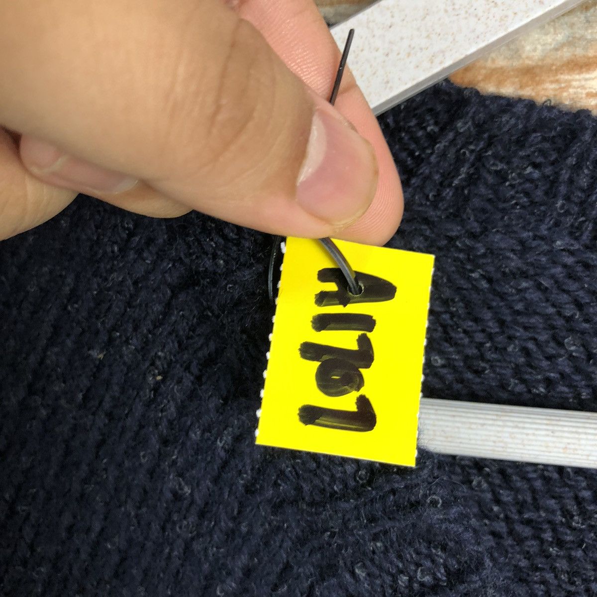 Homespun Knitwear × Japanese Brand × Vintage Japanese Dark Blue vintage sweatshirt Knitwear #A1707 Size US M / EU 48-50 / 2 - 9 Thumbnail