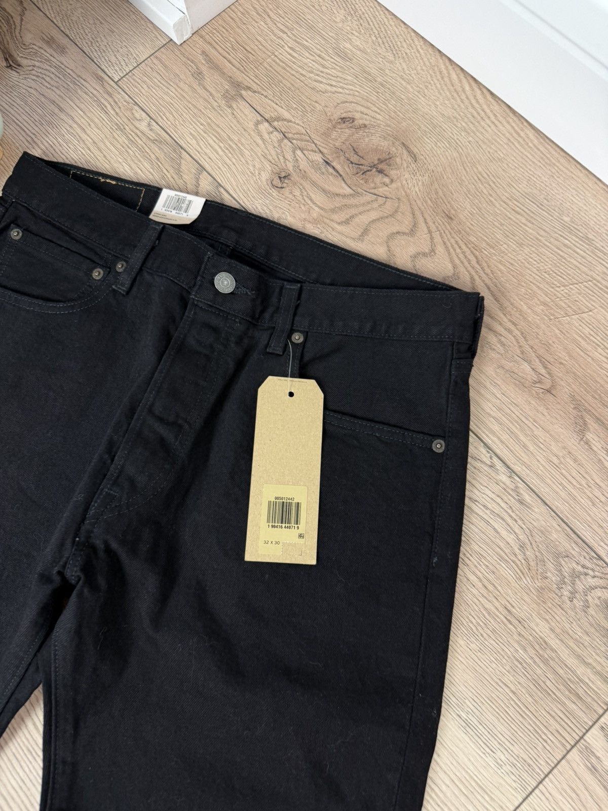 Levi's Vintage Levi’s 501 Black Denim Jeans 32x30 Size US 32 / EU 48 - 9 Thumbnail