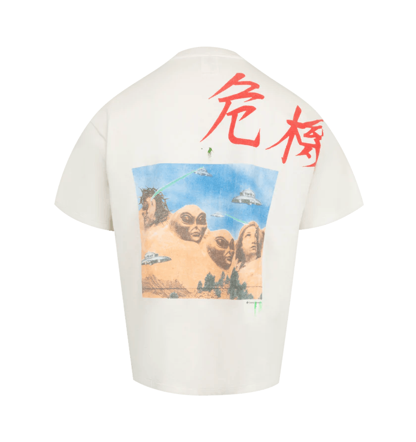 Saint Michael o1h1sh11225 Kiki Tee in White Size US XL / EU 56 / 4 - 2 Thumbnail