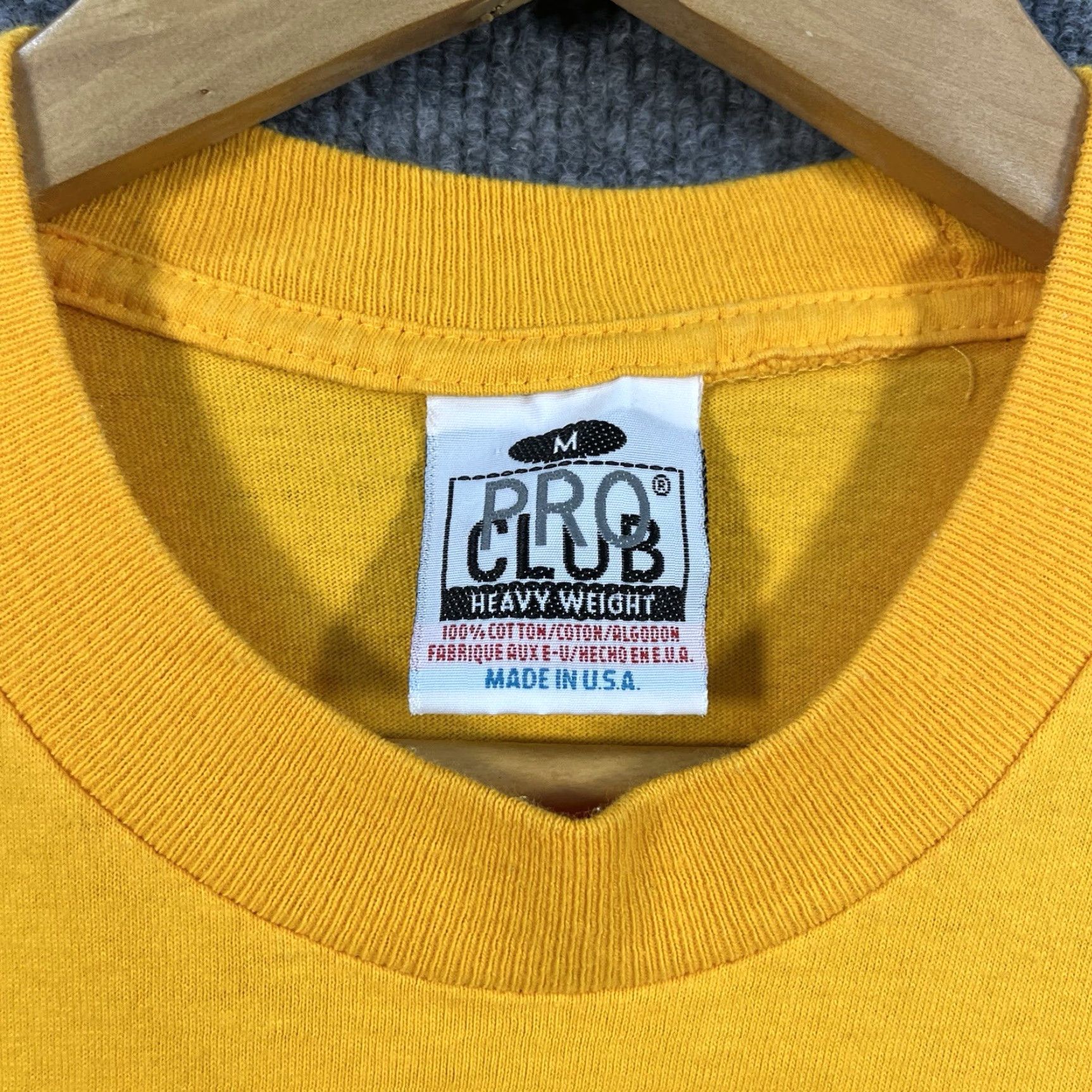 Gildan VINTAGE Kobe Shaq Lakers Shirt M Men's T-Shirt Yellow 2000s All Seasons Double-Sided 2002 Playoffs It’s All Good Sports Shirt Men Size US M / EU 48-50 / 2 - 5 Thumbnail