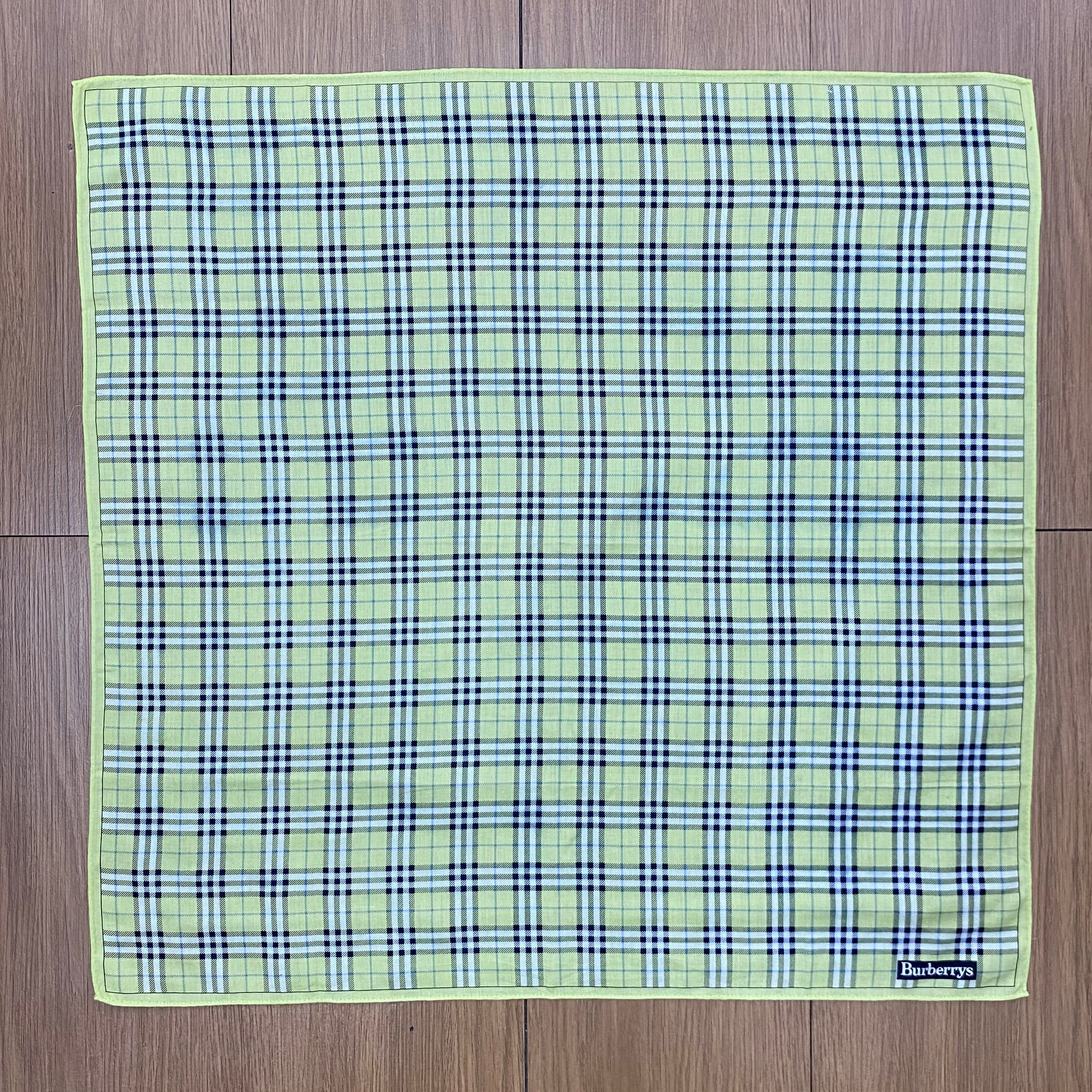 Burberry Vintage Burberry Handkerchief Neckerchief Bandana H016N Size ONE SIZE - 1 Thumbnail