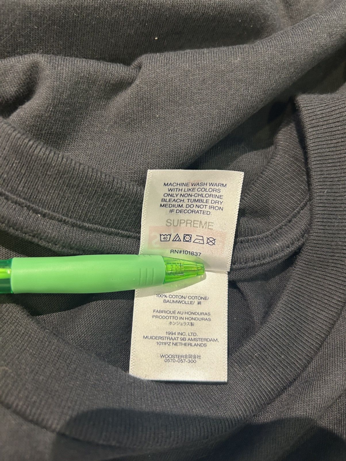 Supreme Supreme Smoke Tee Size US XL / EU 56 / 4 - 5 Thumbnail