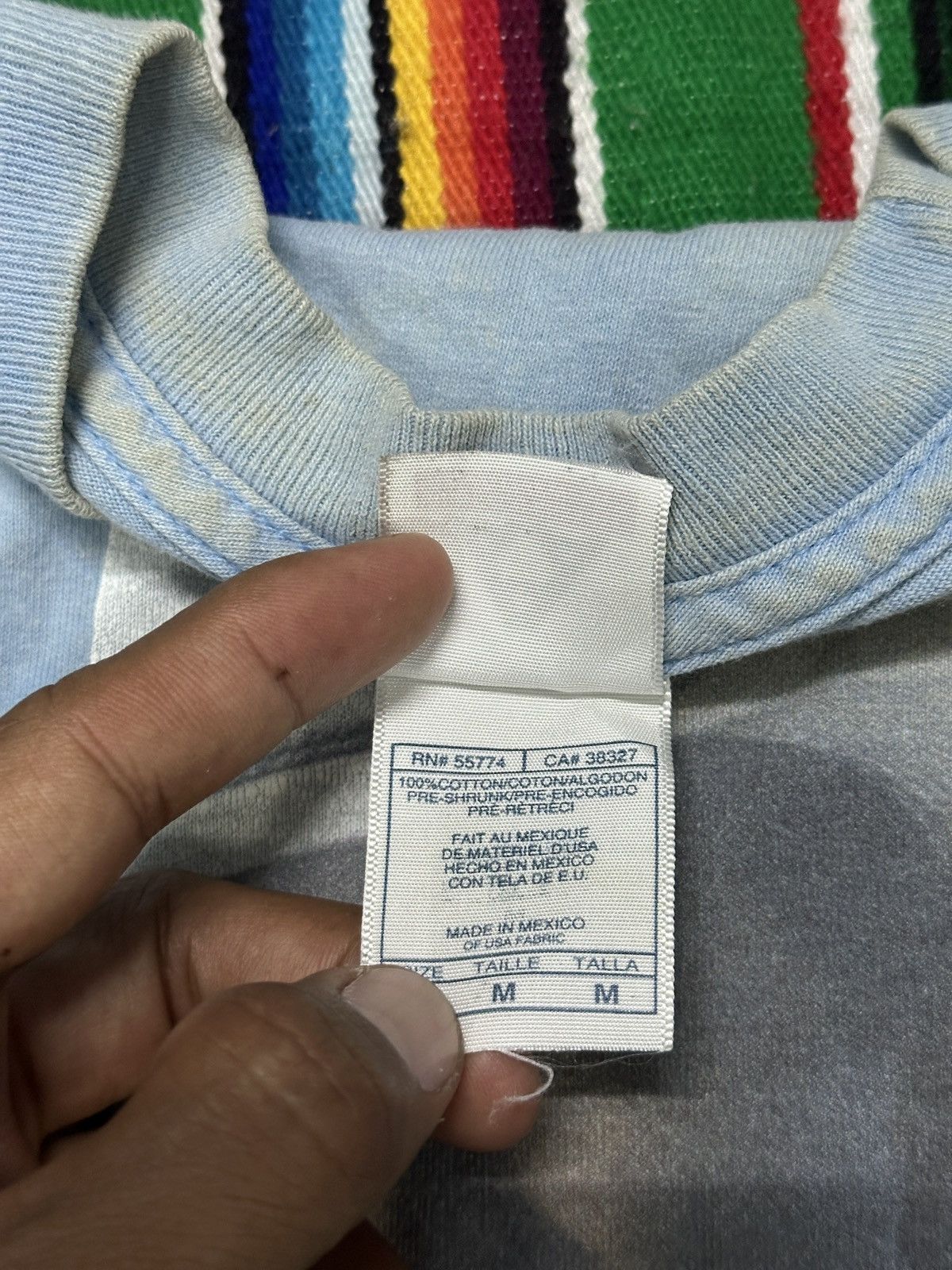 Vintage Distress Sleeveless George Straits 19.5x26.5 Size US L / EU 52-54 / 3 - 6 Thumbnail
