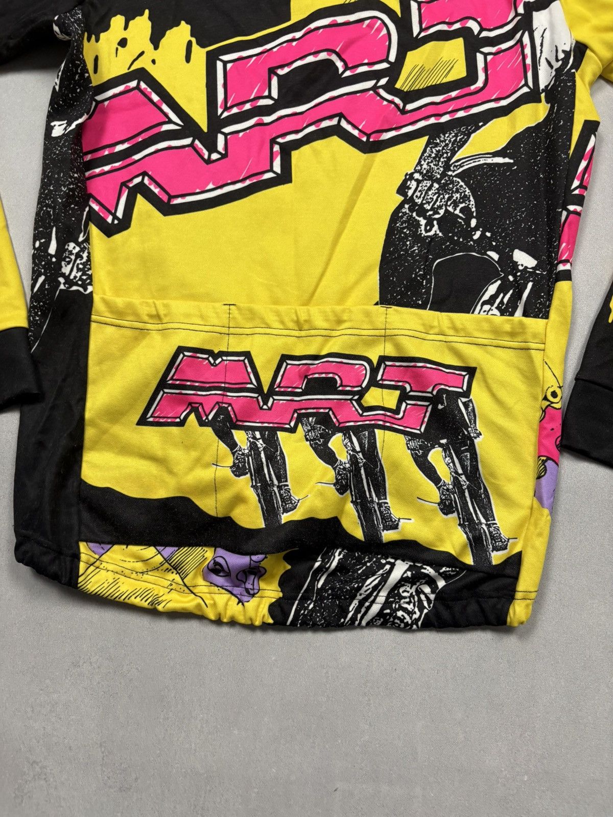 Vintage Vintage MRT M.Robert Cycling Jersey Neon BMX MTB Racing Top Size US L / EU 52-54 / 3 - 10 Thumbnail