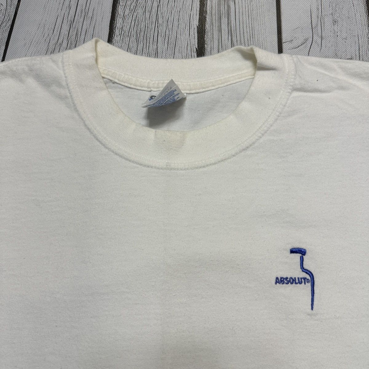 Gildan × Vintage Vintage Absolut tee Size US L / EU 52-54 / 3 - 3 Thumbnail