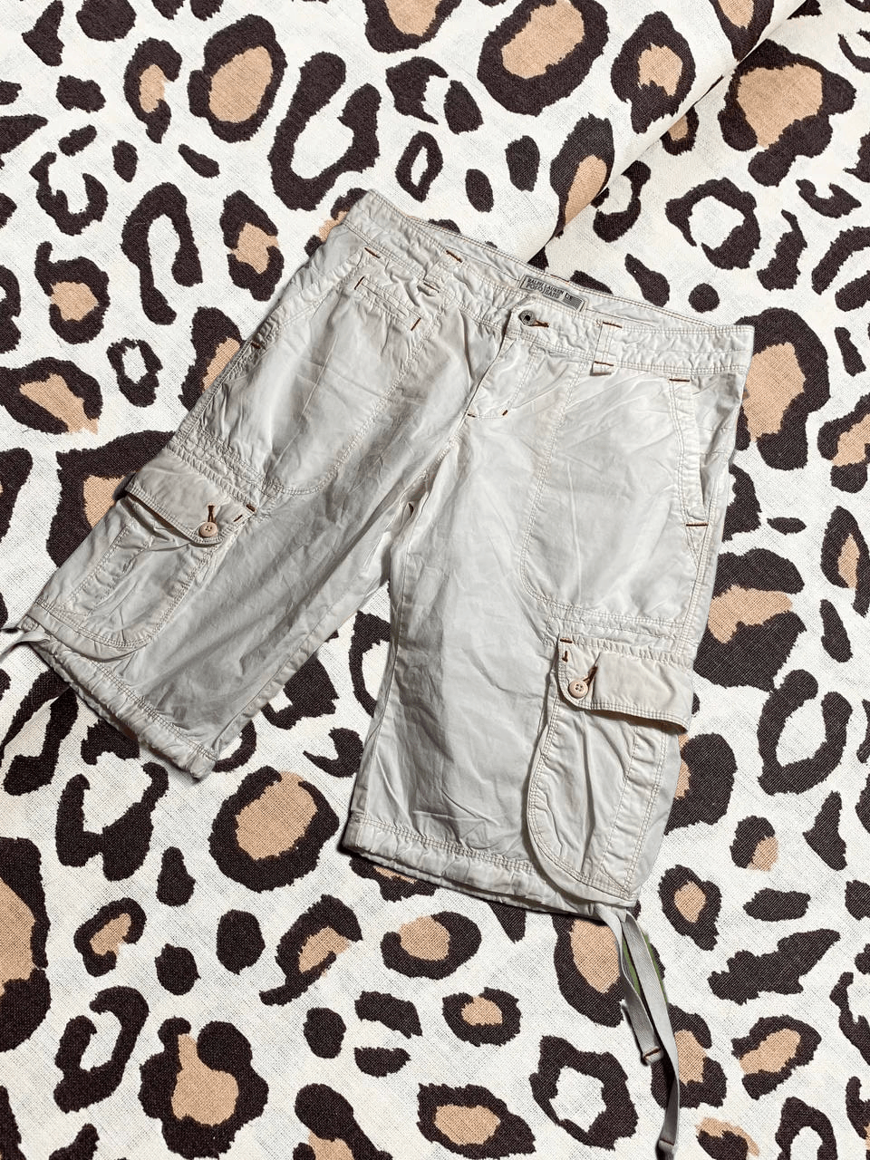 Polo Ralph Lauren Y2K Polo Ralph Lauren Cargo Shorts Size 28" / US 6 / IT 42 - 1 Thumbnail