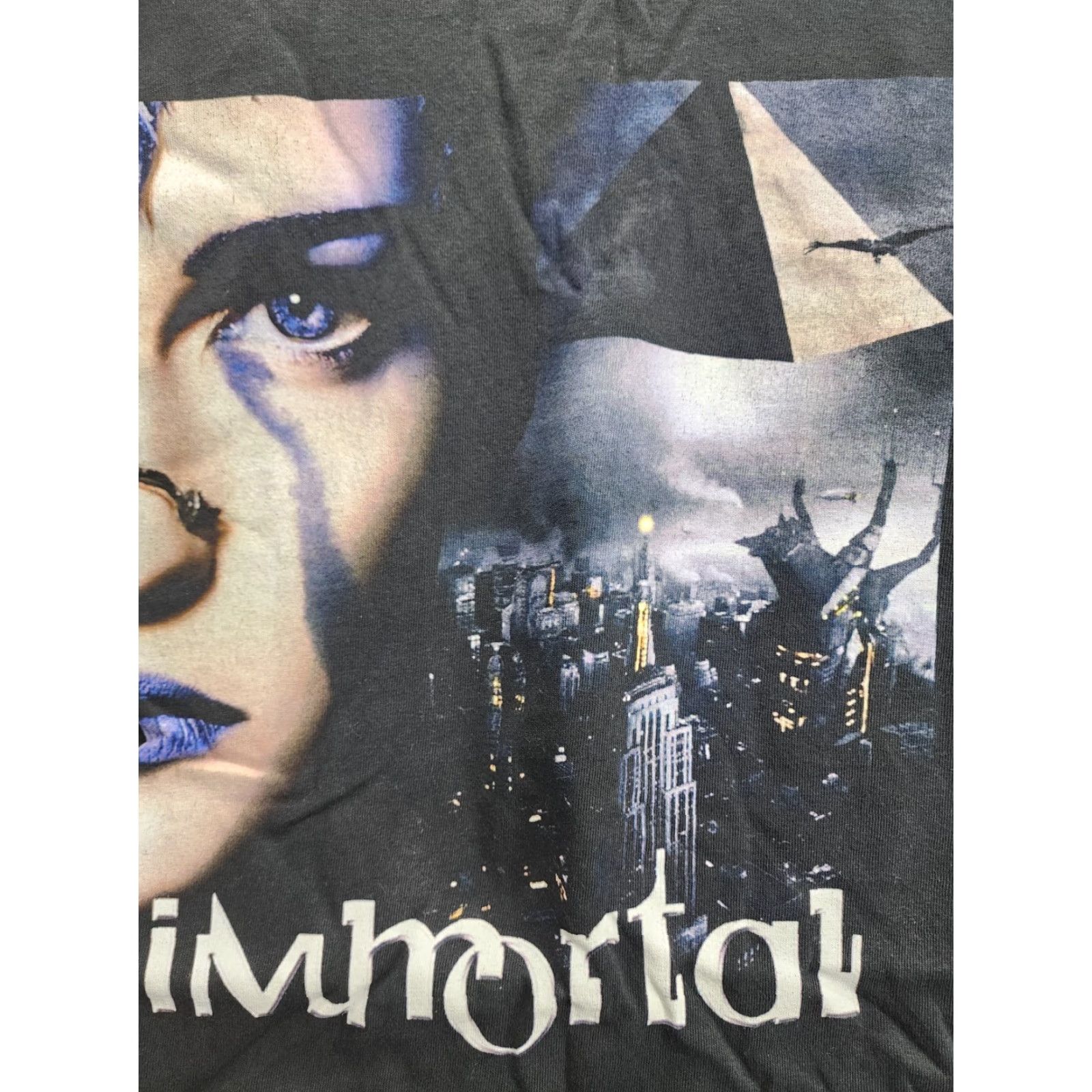 Vintage Immortal T-Shirt Movie Black 4XL Men Large & Tall Shirt 2004 Promo Men Size US XXL / EU 58 / 5 - 2 Thumbnail