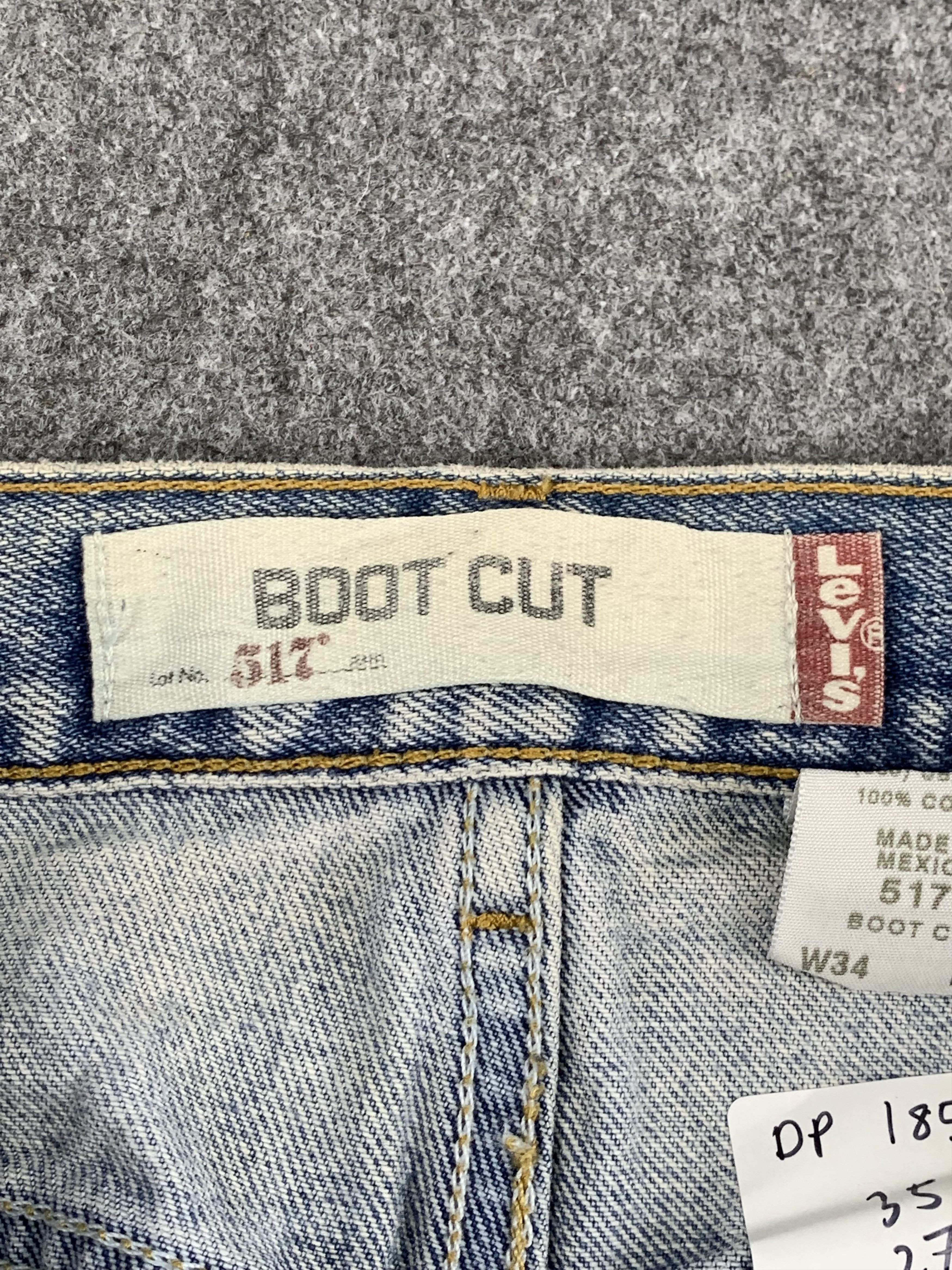 Levi's × Vintage Vintage Levis 545 Flared Bootcut Bell Bottom Jeans DP1859 Size US 37 - 6 Thumbnail