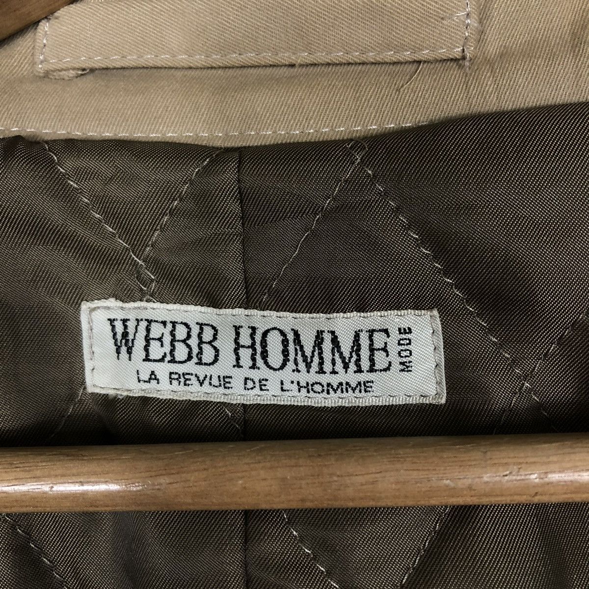 Japanese Brand 📌VINTAGE FLY LONG JACKET WEBB HOMME JAPAN MADE Size US L / EU 52-54 / 3 - 18 Thumbnail