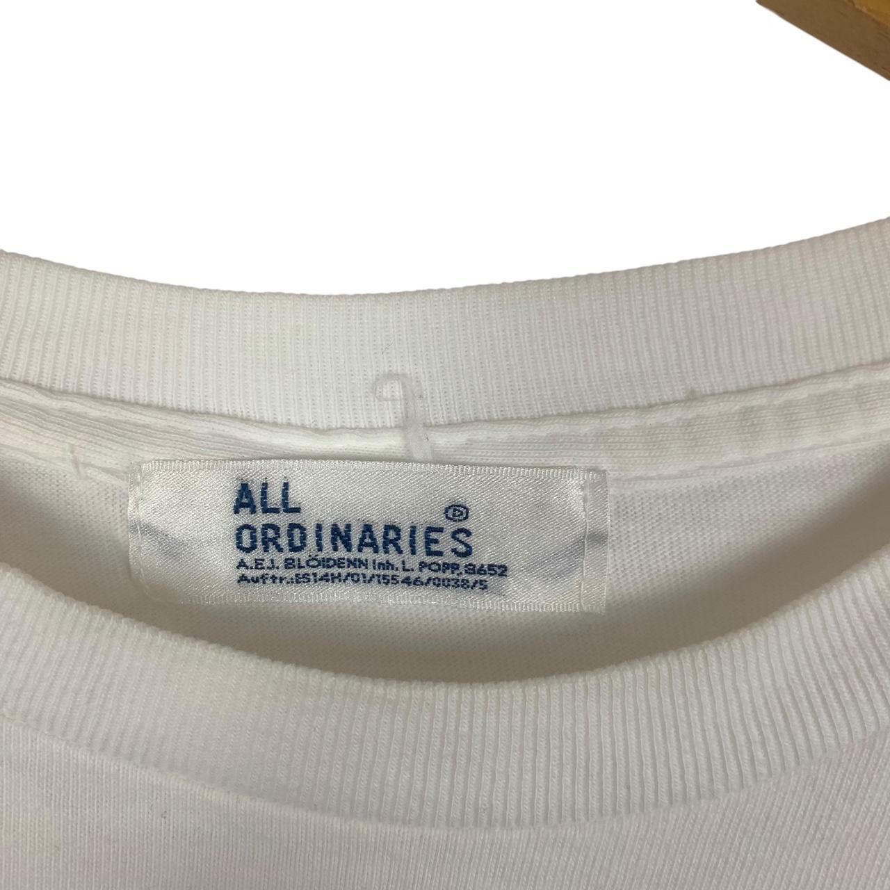 Vintage Vintage ALL ORDINARIES JAPAN Tokyo Local Streetwear Tee Size US M / EU 48-50 / 2 - 3 Thumbnail