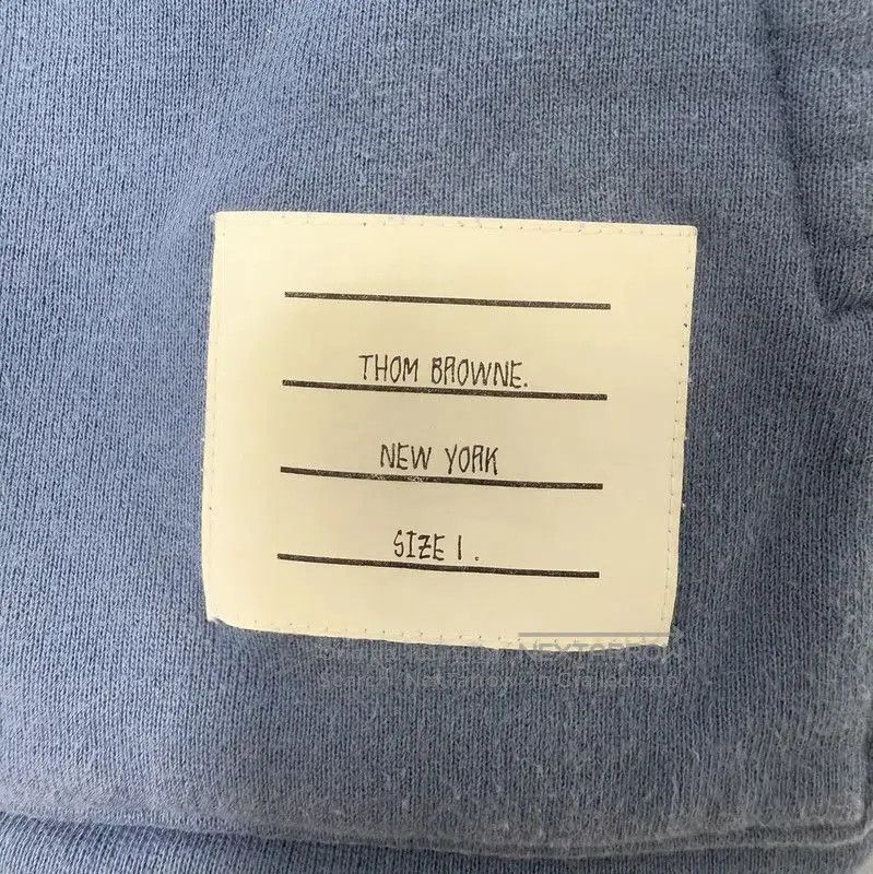 Thom Browne Thom Browne Women’s Sky Blue Cropped Hoodie . Size S / US 4 / IT 40 - 5 Thumbnail