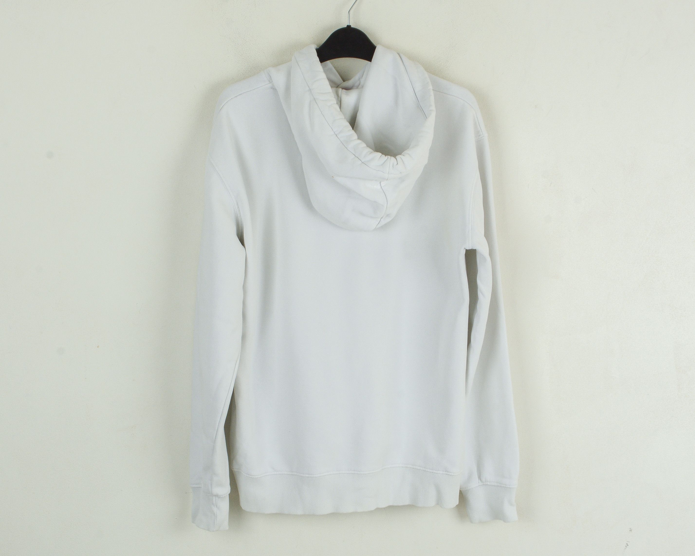 Alpha Industries M Hoodie Jumper White Logo Print Sweatshirt Sweater Cotton Size US M / EU 48-50 / 2 - 3 Thumbnail