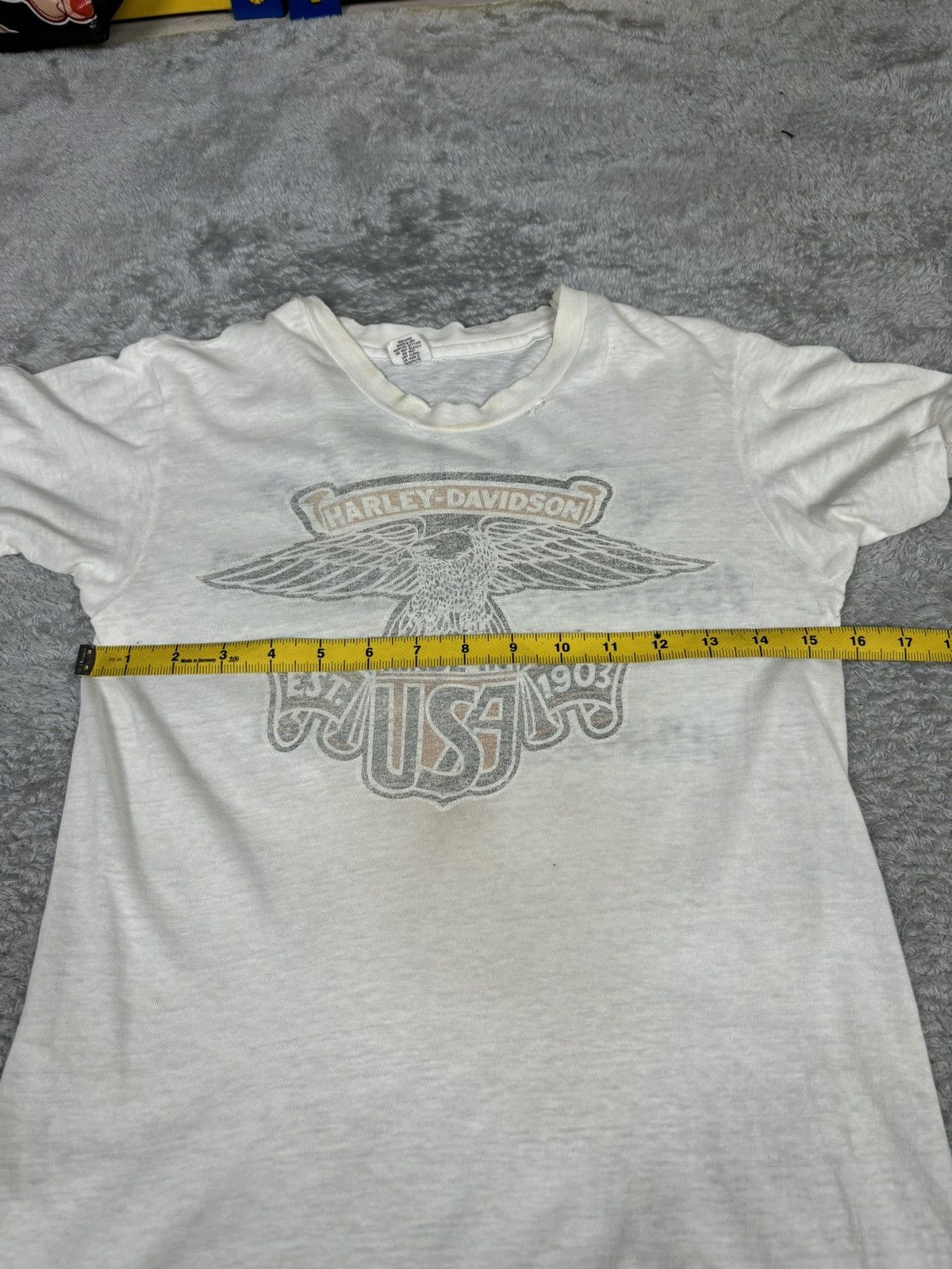 Harley Davidson × Vintage Vintage 70’s Harley Davidson Size US S / EU 44-46 / 1 - 12 Thumbnail