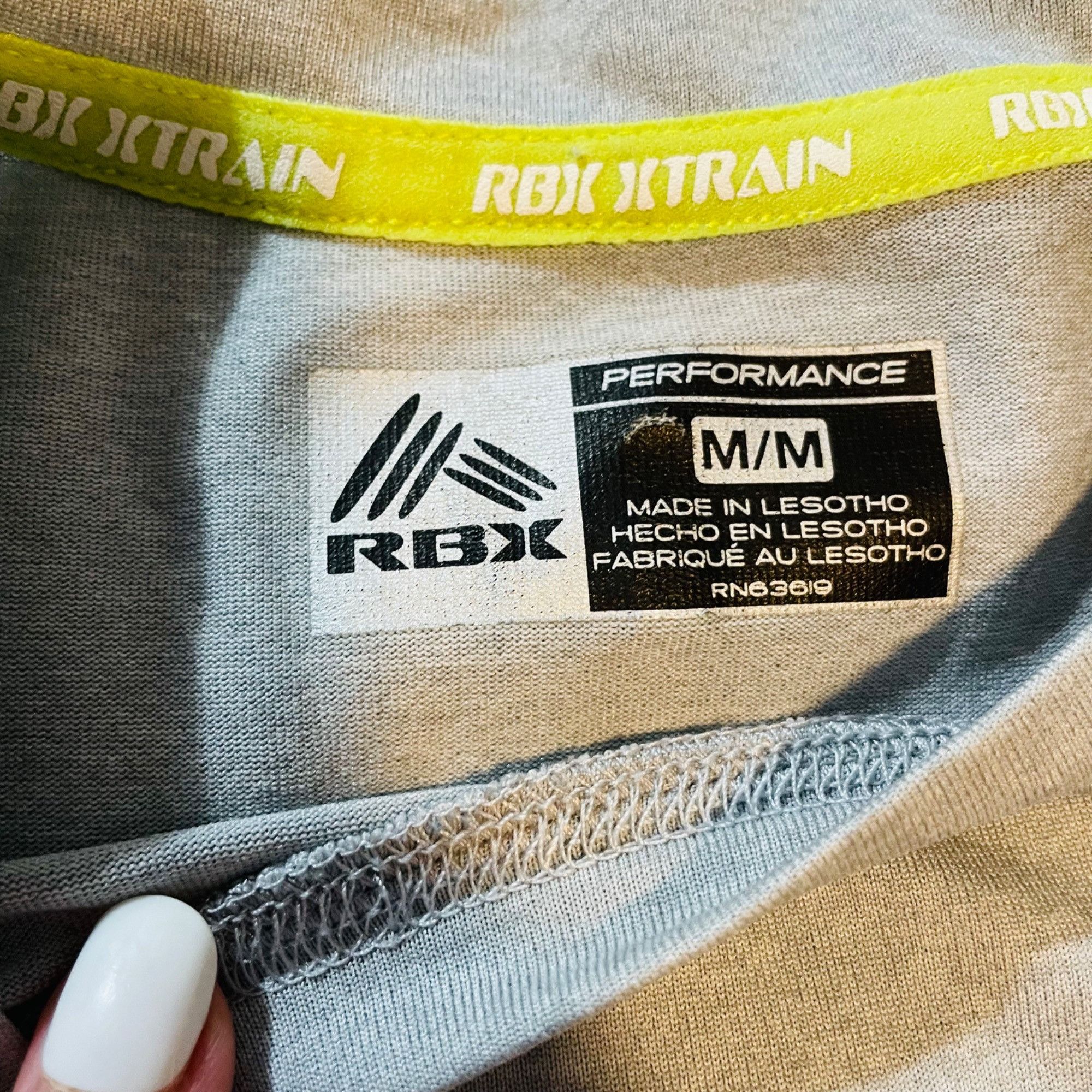 Other RBX Mens Performance Athletic T-Shirt Gray Medium M Size US M / EU 48-50 / 2 - 3 Thumbnail