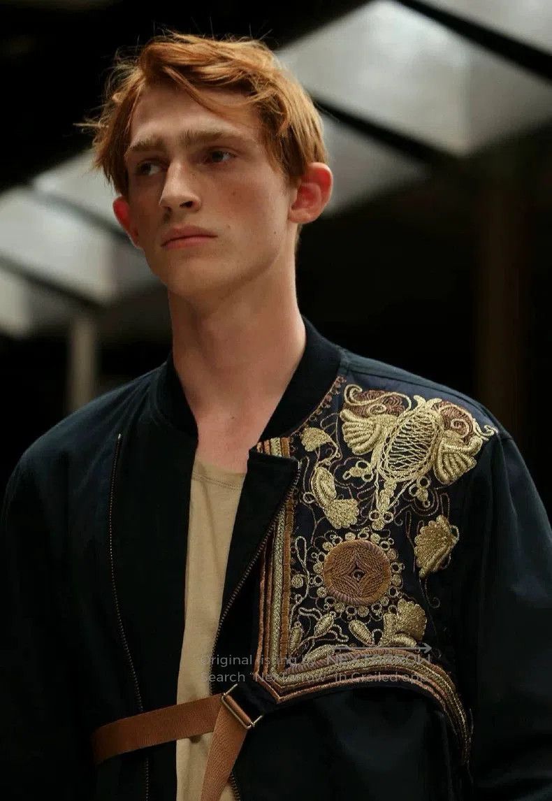 Dries Van Noten Dries Van Noten Men's Embroidered Jacket. Size US M / EU 48-50 / 2 - 7 Thumbnail